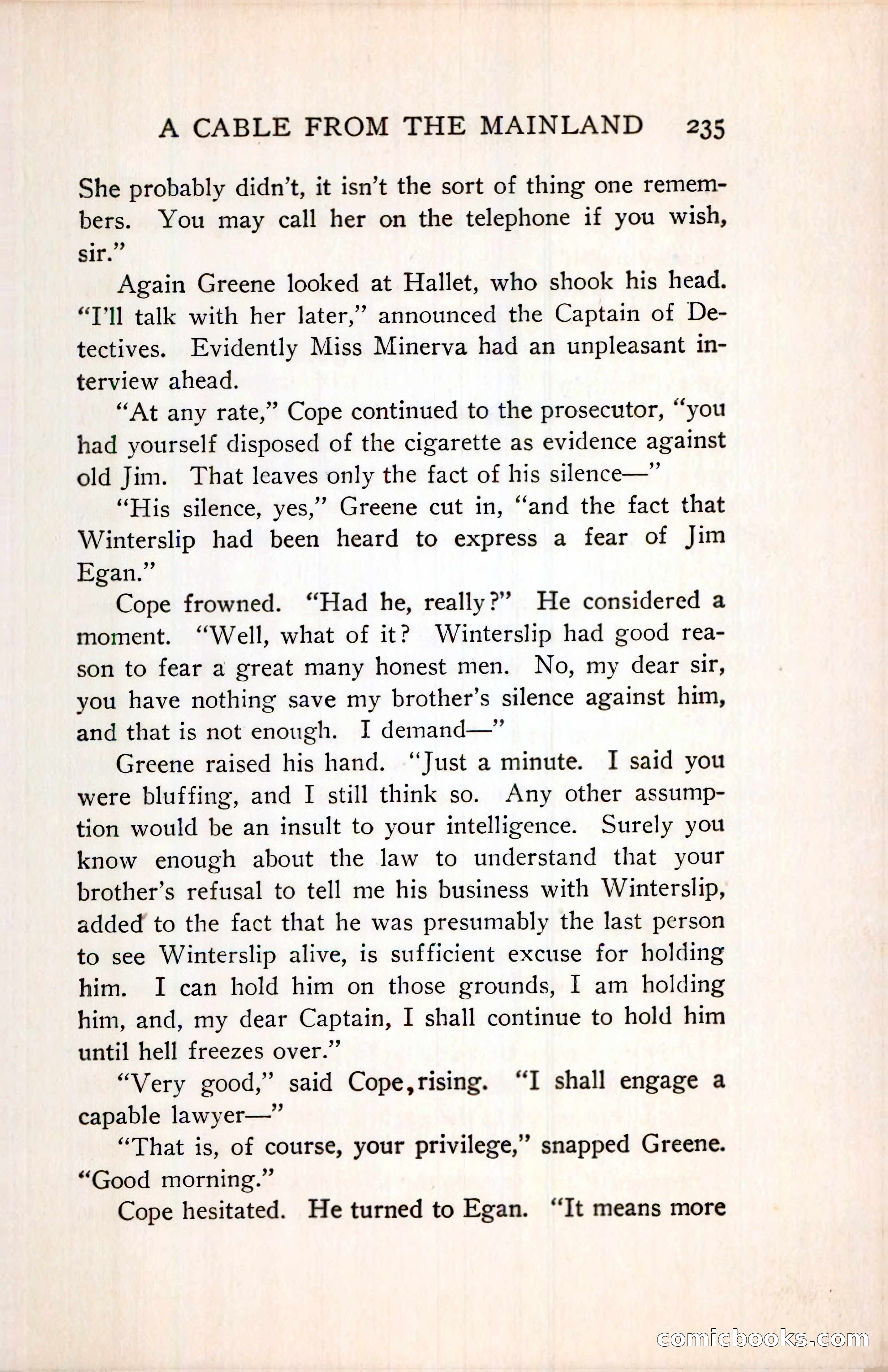 The House Without a Key — page 249 of 339