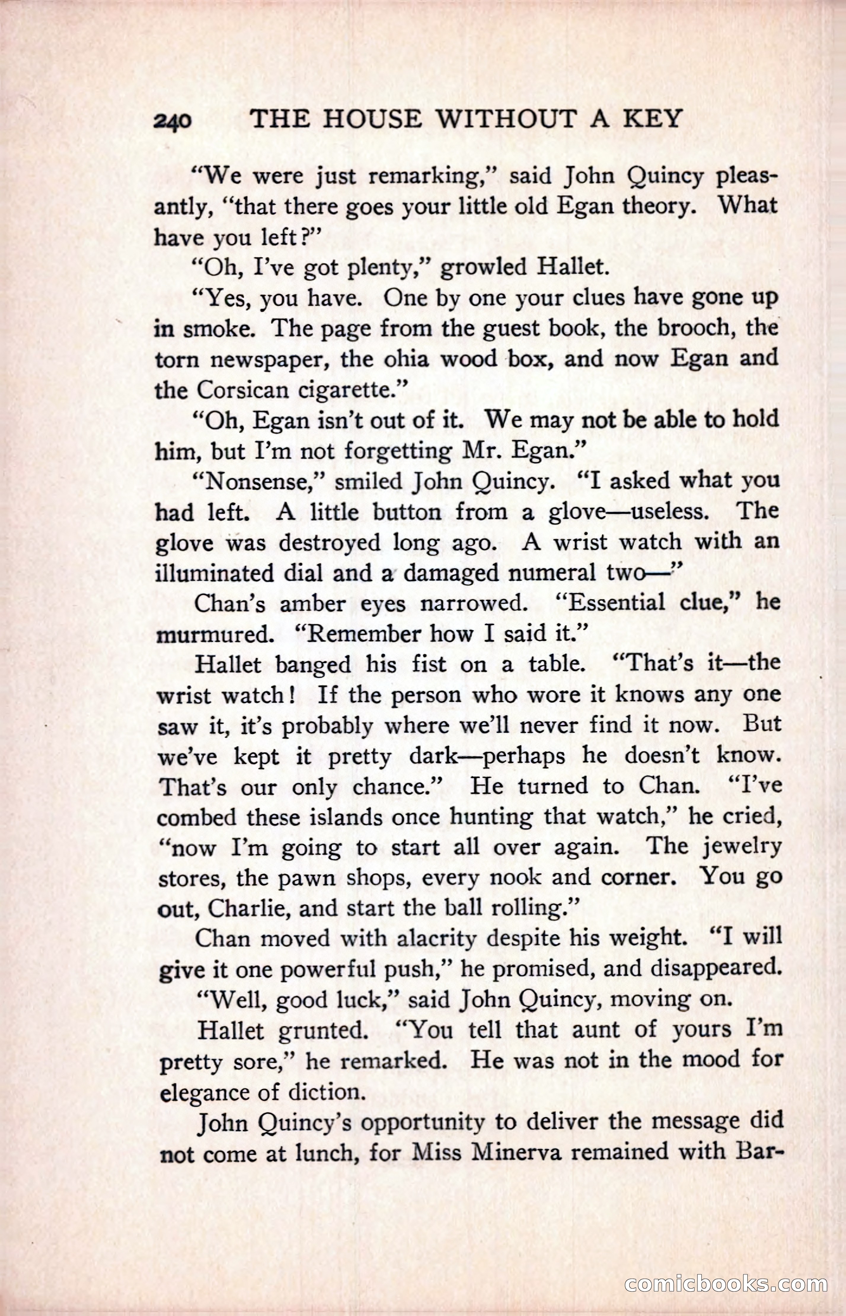 The House Without a Key — page 254 of 339