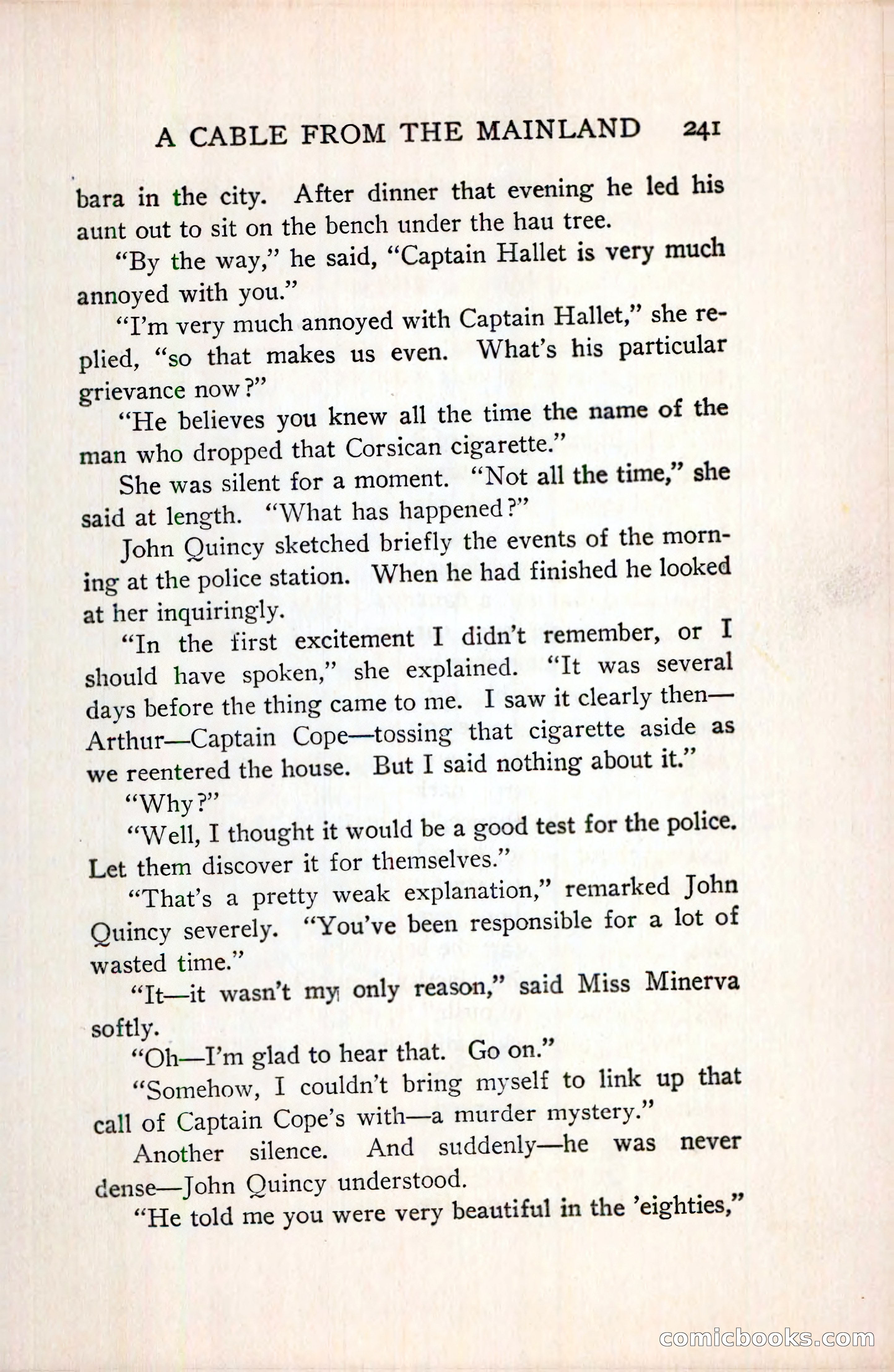The House Without a Key — page 255 of 339