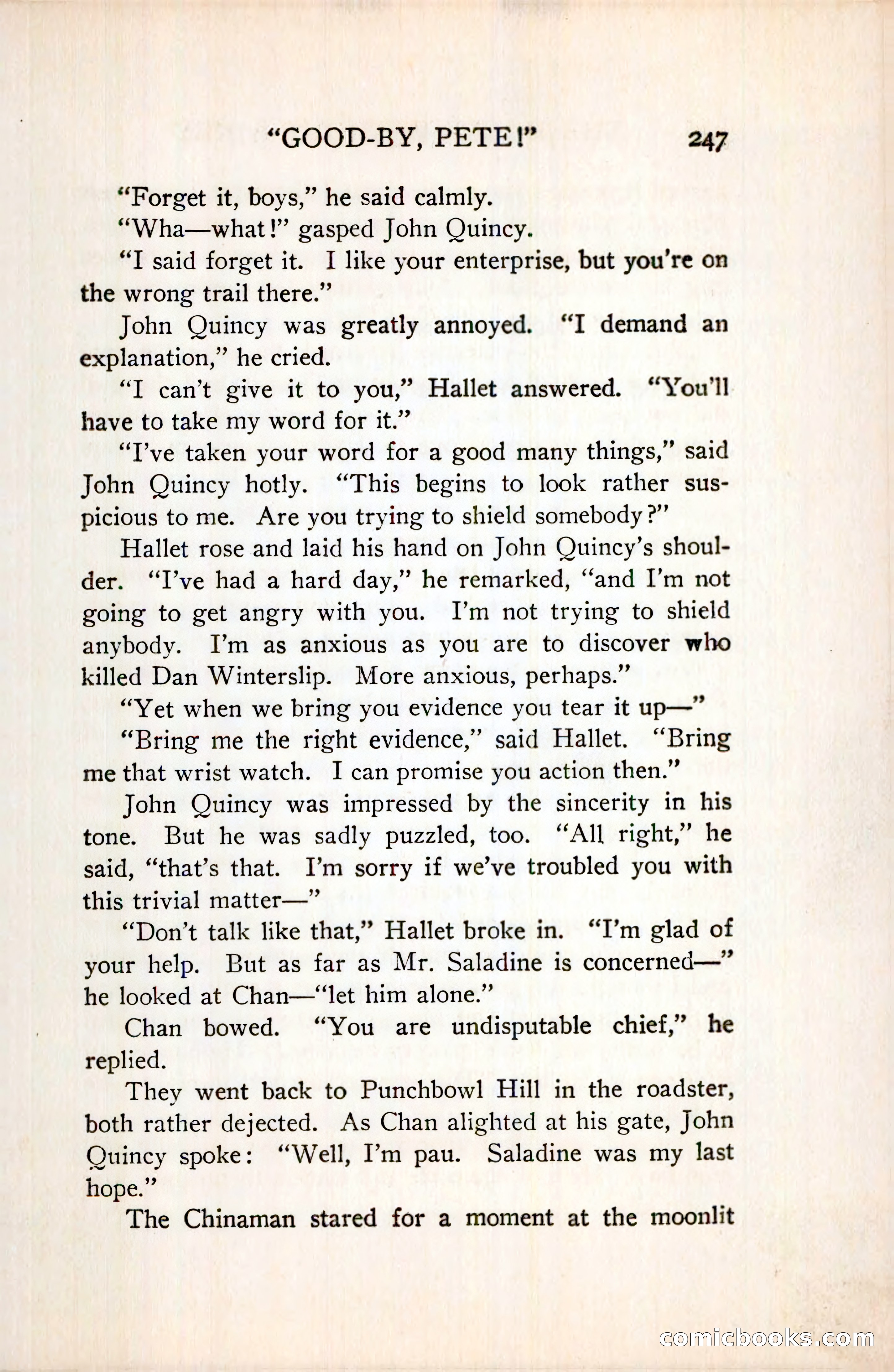 The House Without a Key — page 261 of 339