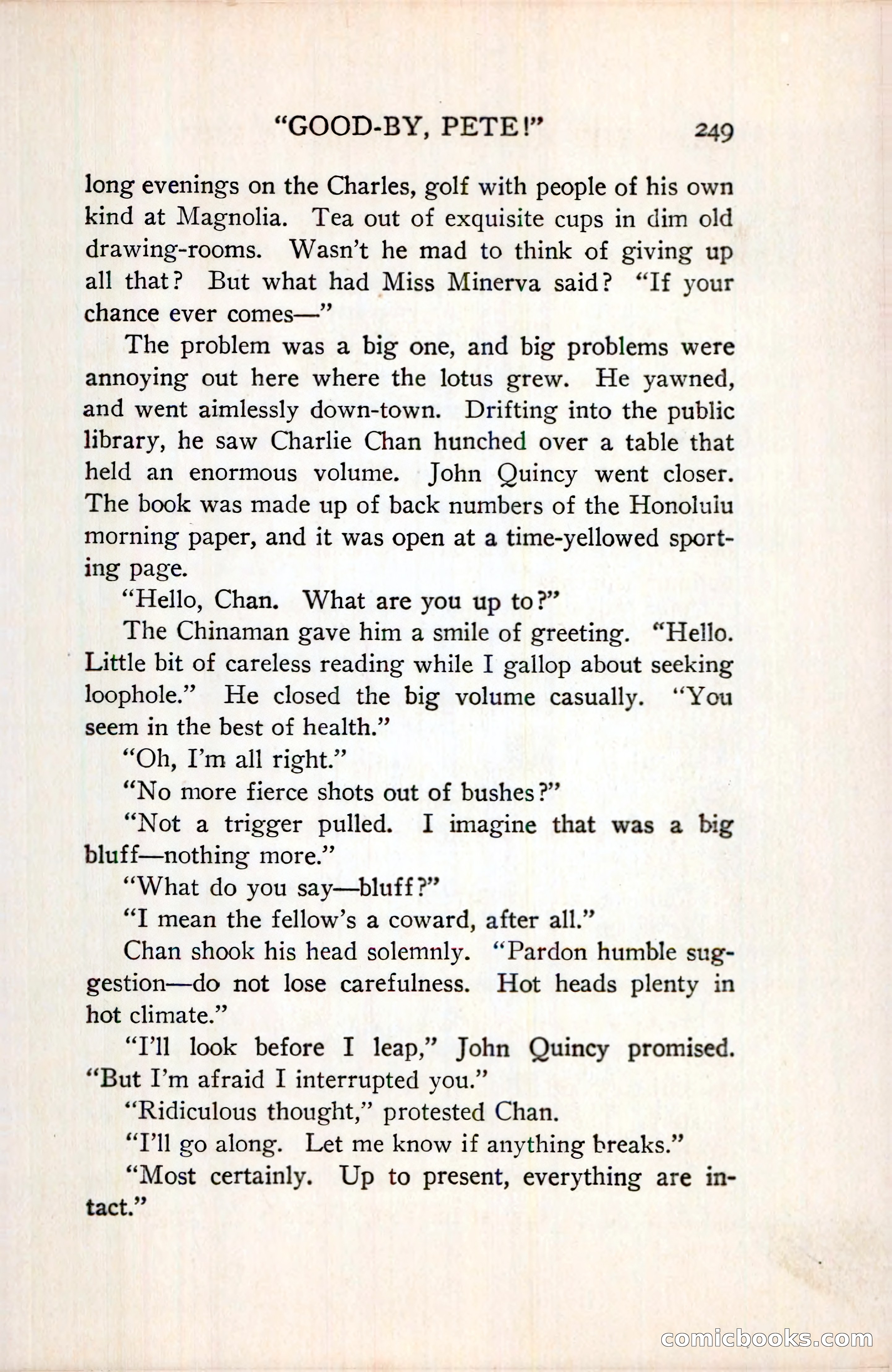 The House Without a Key — page 263 of 339