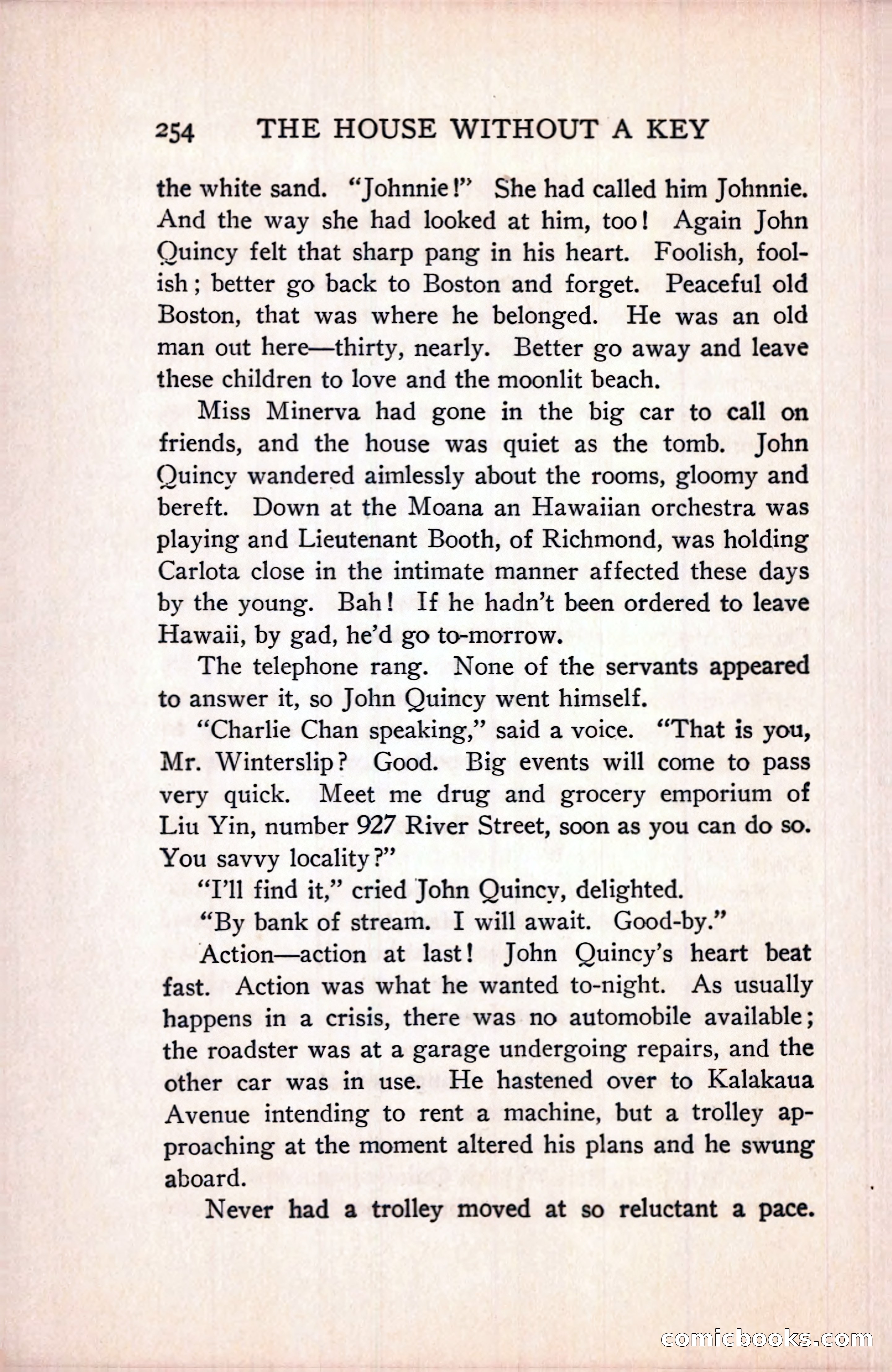 The House Without a Key — page 268 of 339