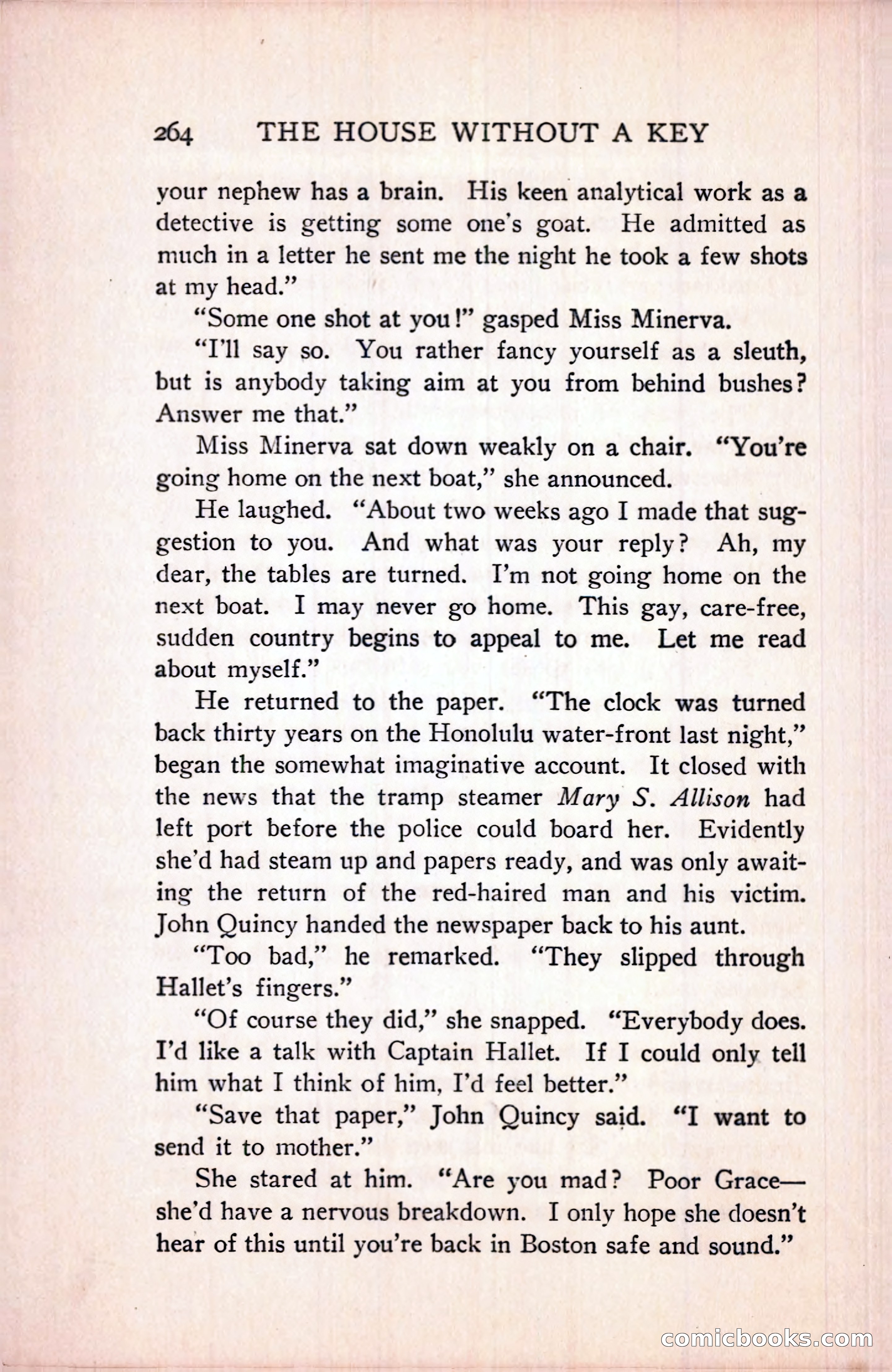 The House Without a Key — page 278 of 339