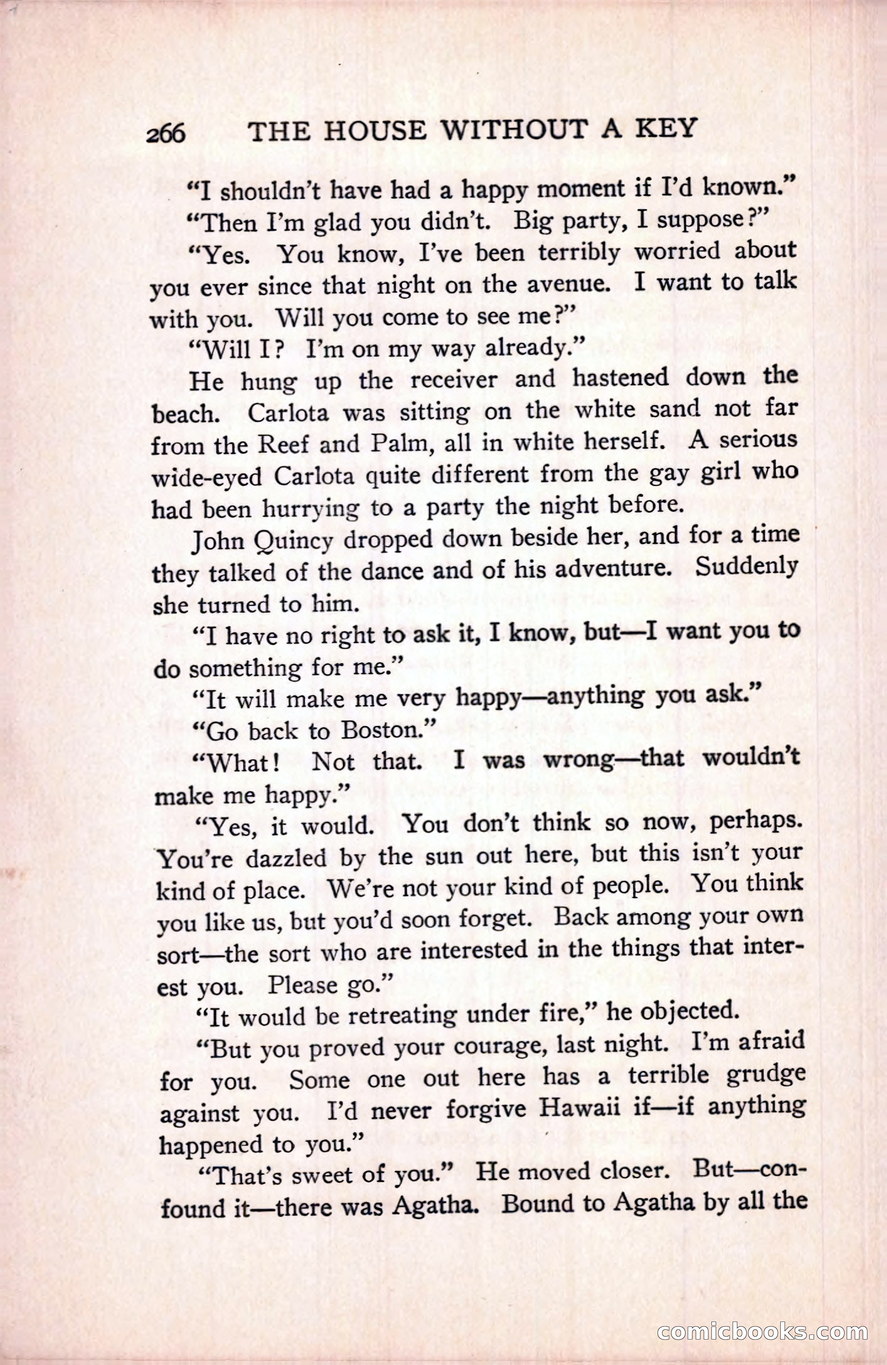 The House Without a Key — page 280 of 339