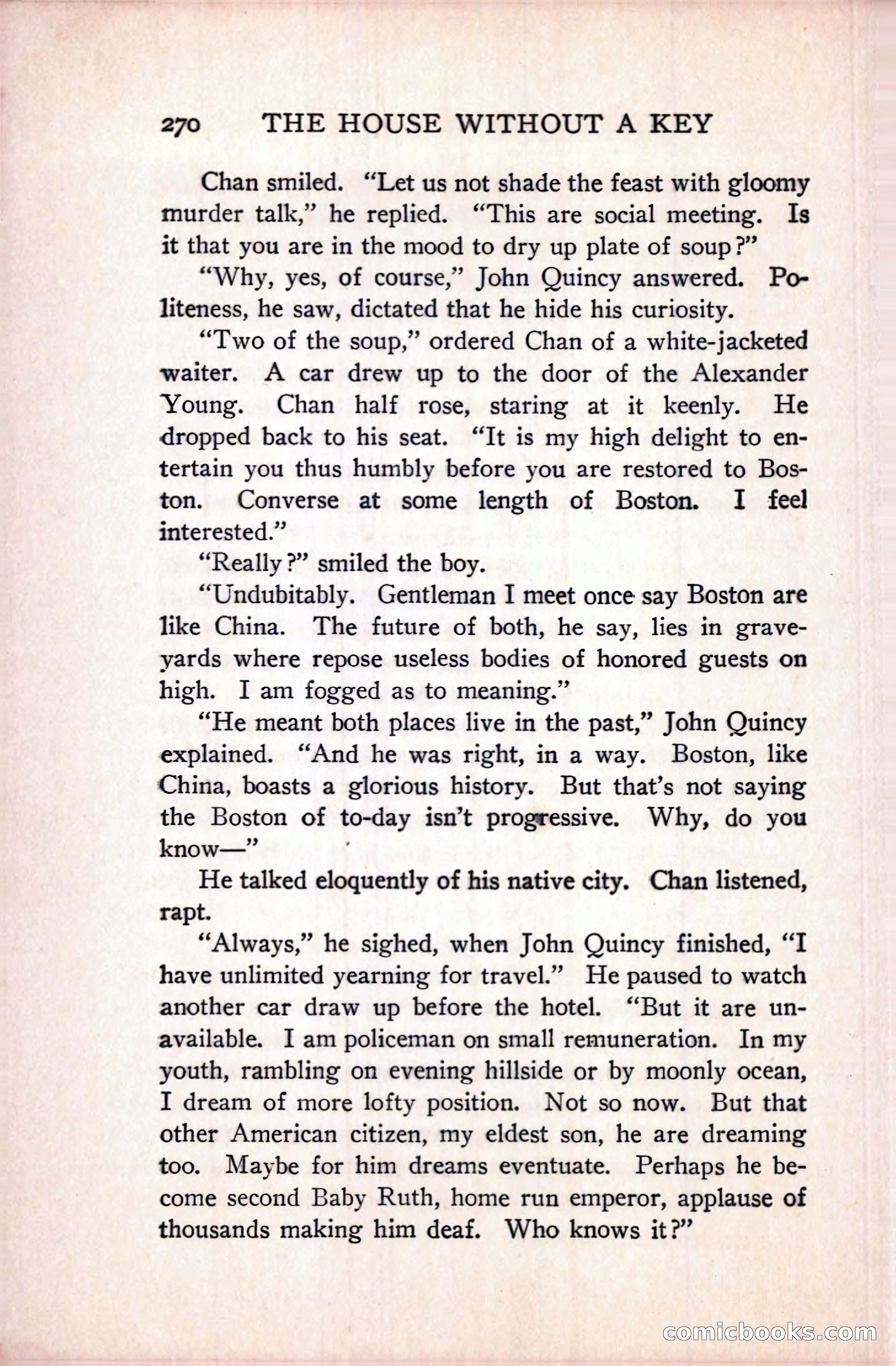 The House Without a Key — page 284 of 339