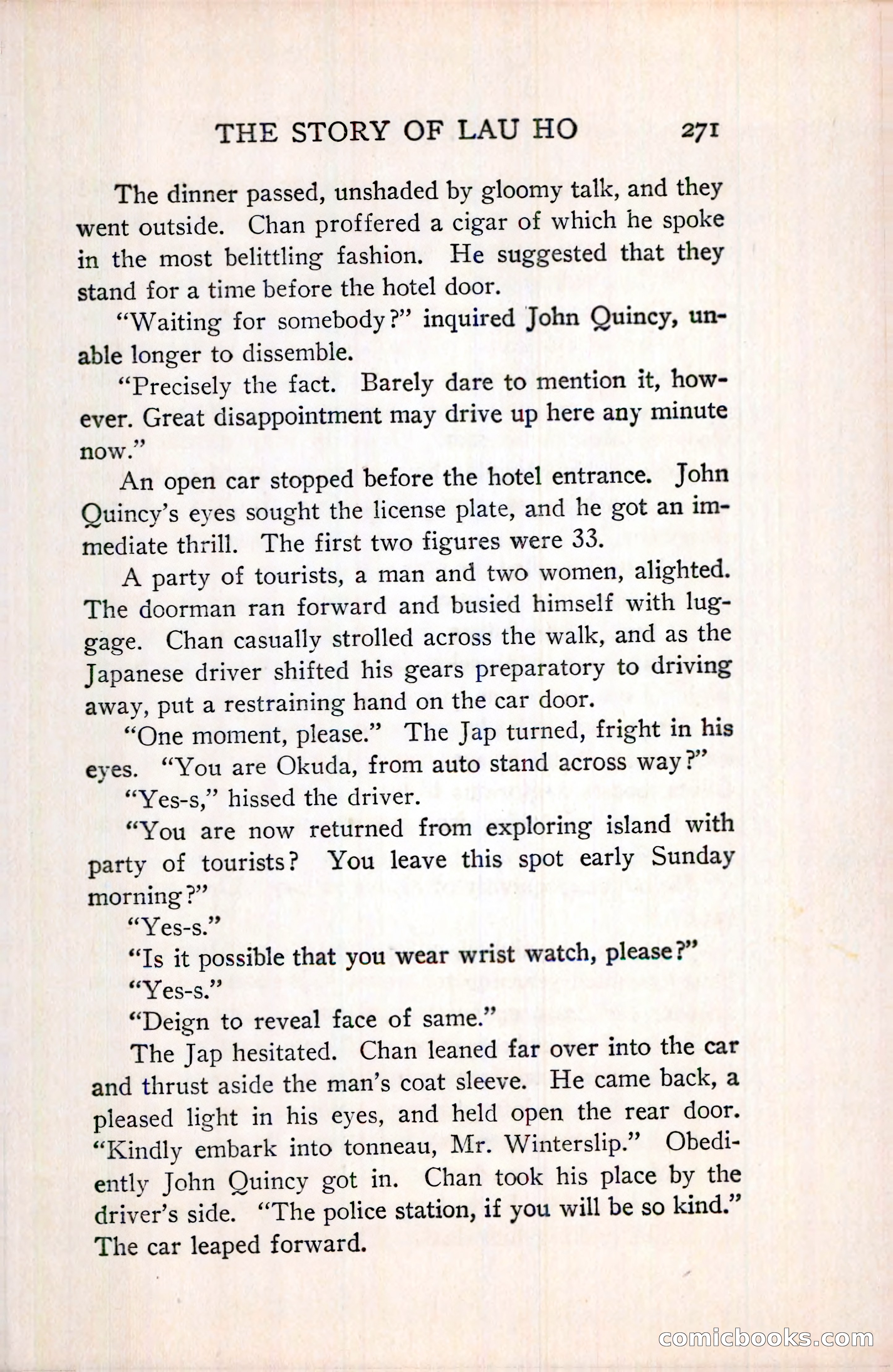 The House Without a Key — page 285 of 339