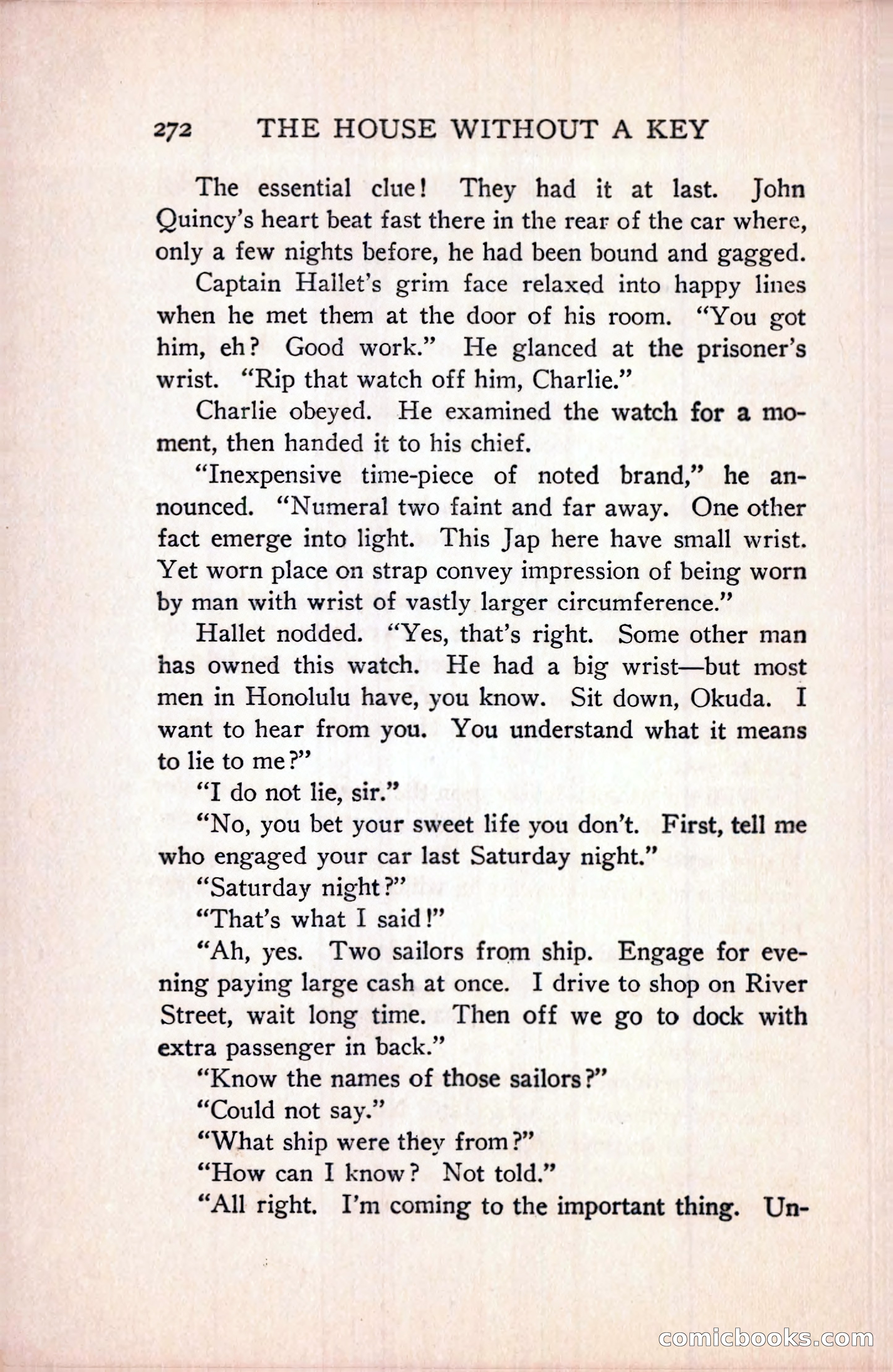 The House Without a Key — page 286 of 339