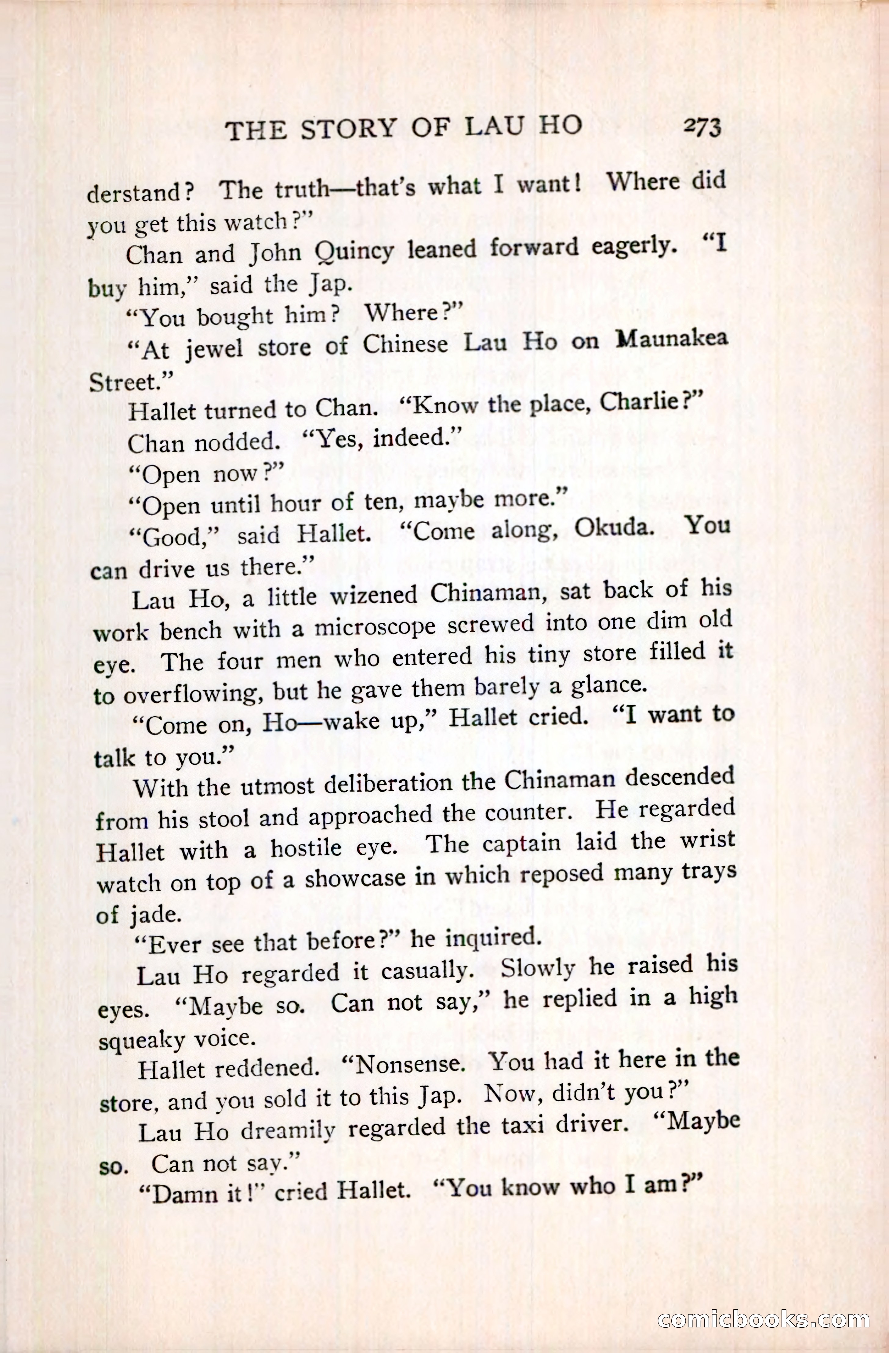 The House Without a Key — page 287 of 339