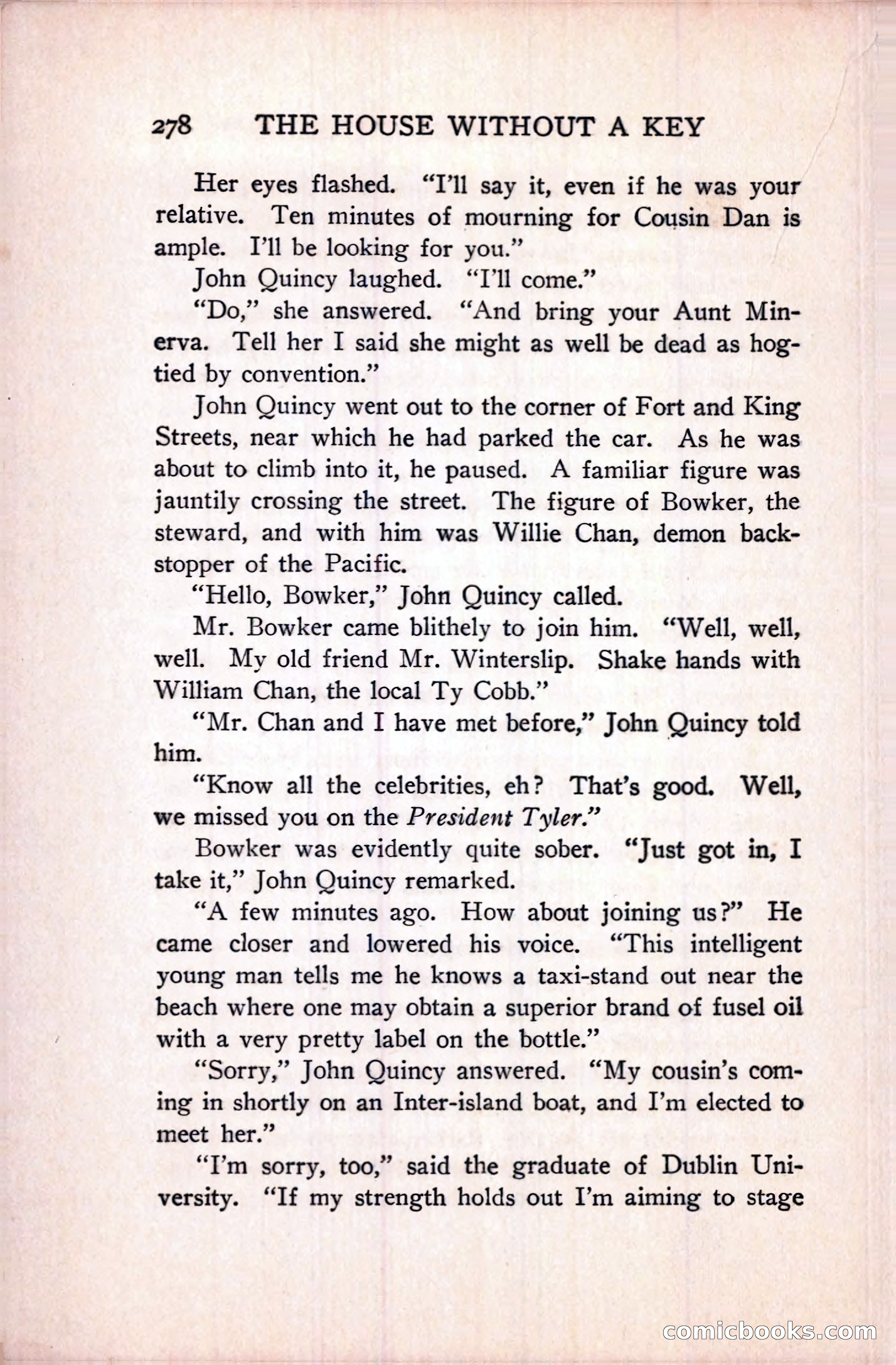 The House Without a Key — page 292 of 339