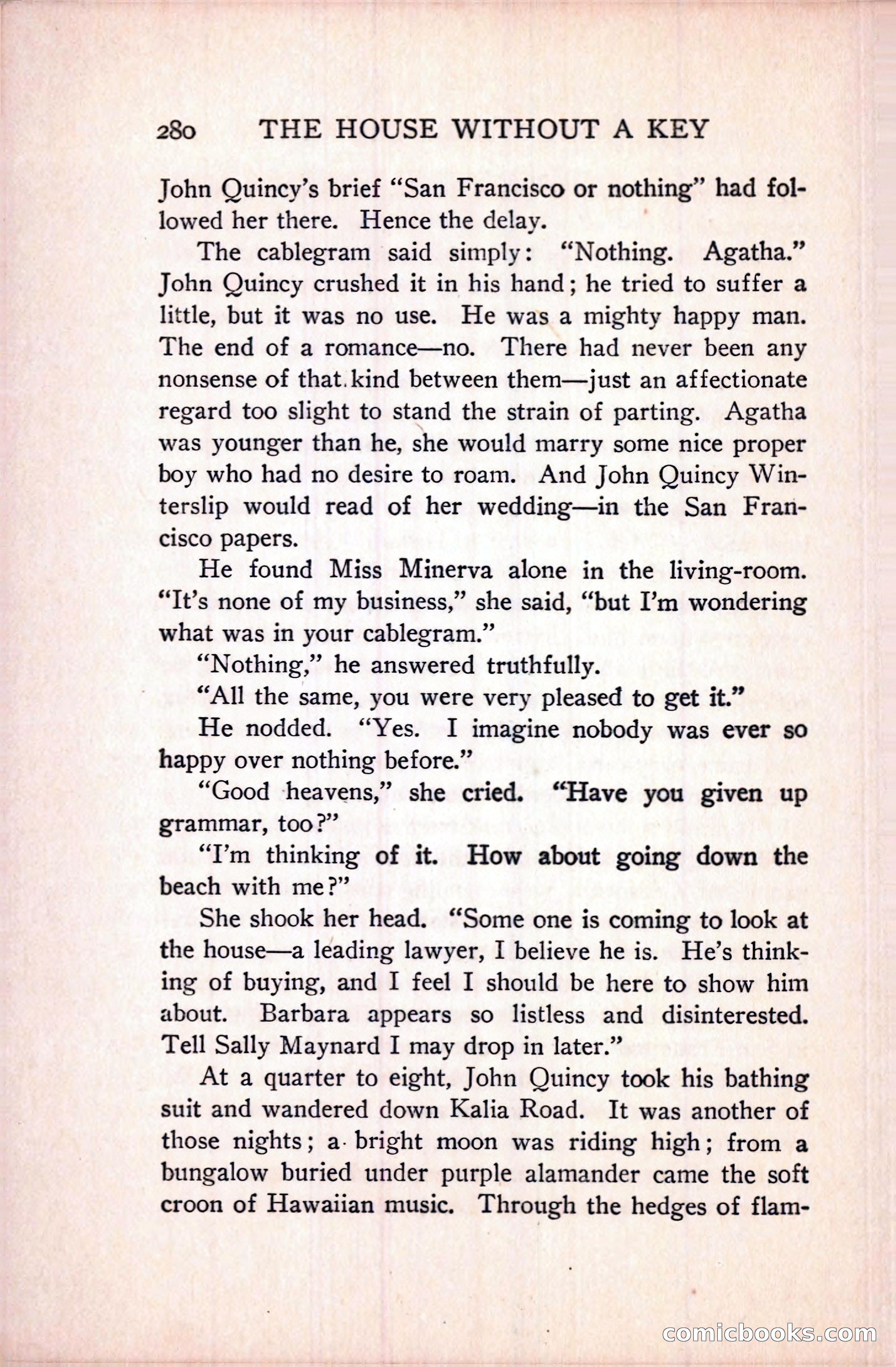 The House Without a Key — page 294 of 339