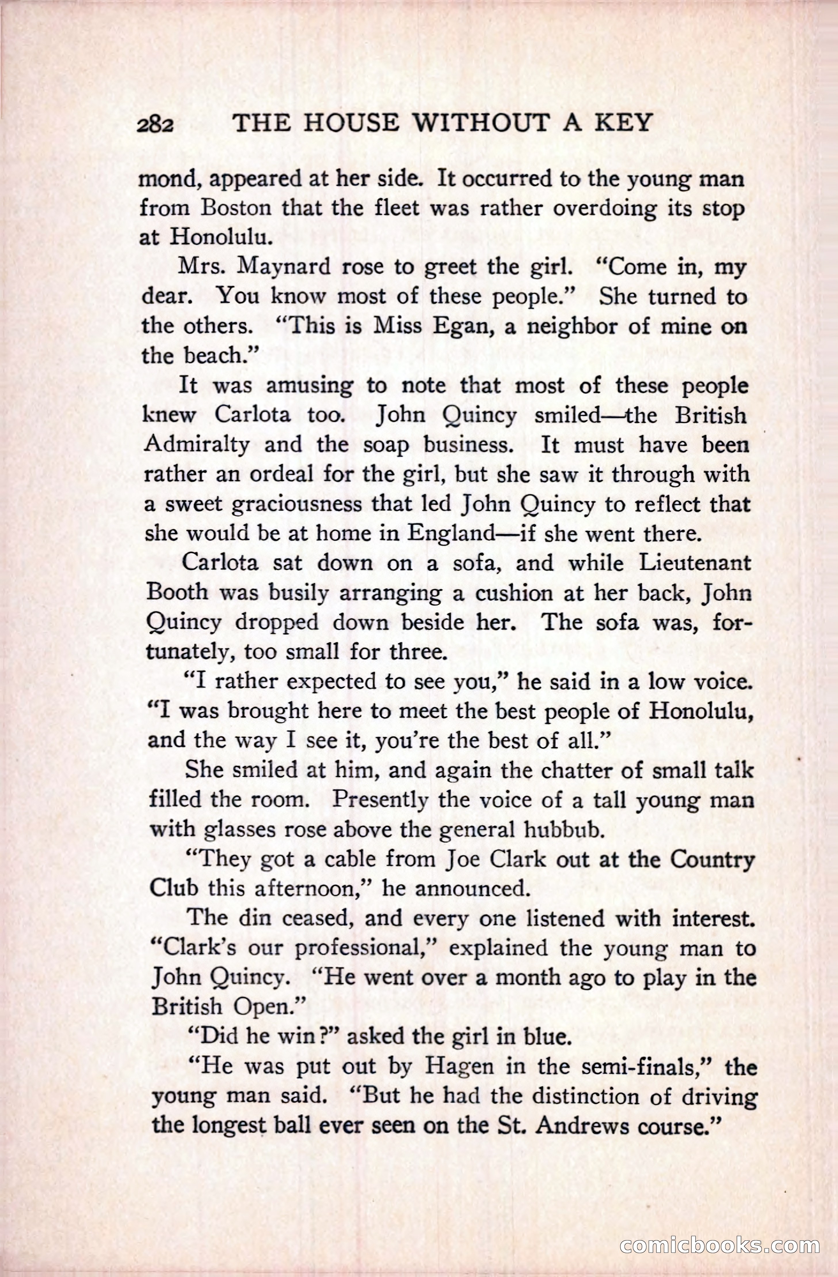 The House Without a Key — page 296 of 339