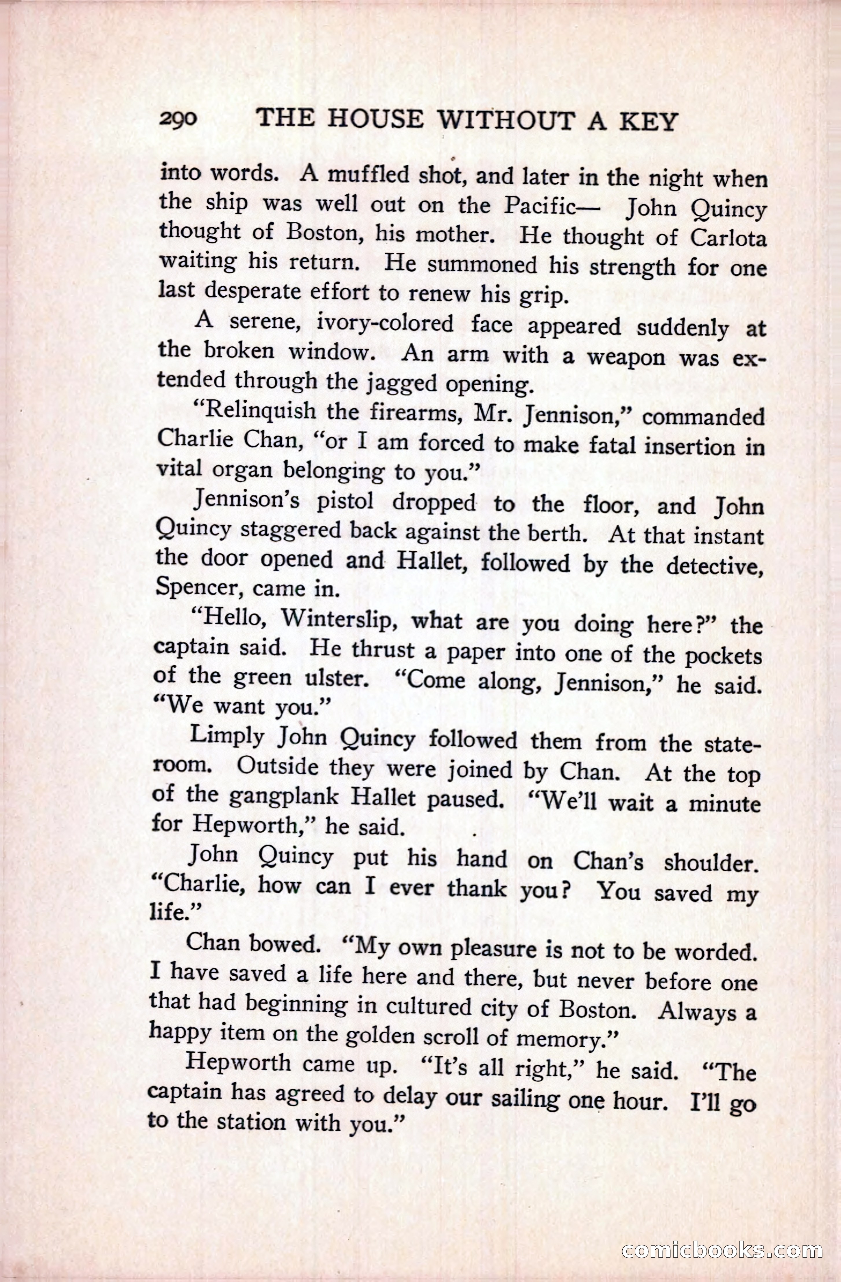 The House Without a Key — page 304 of 339