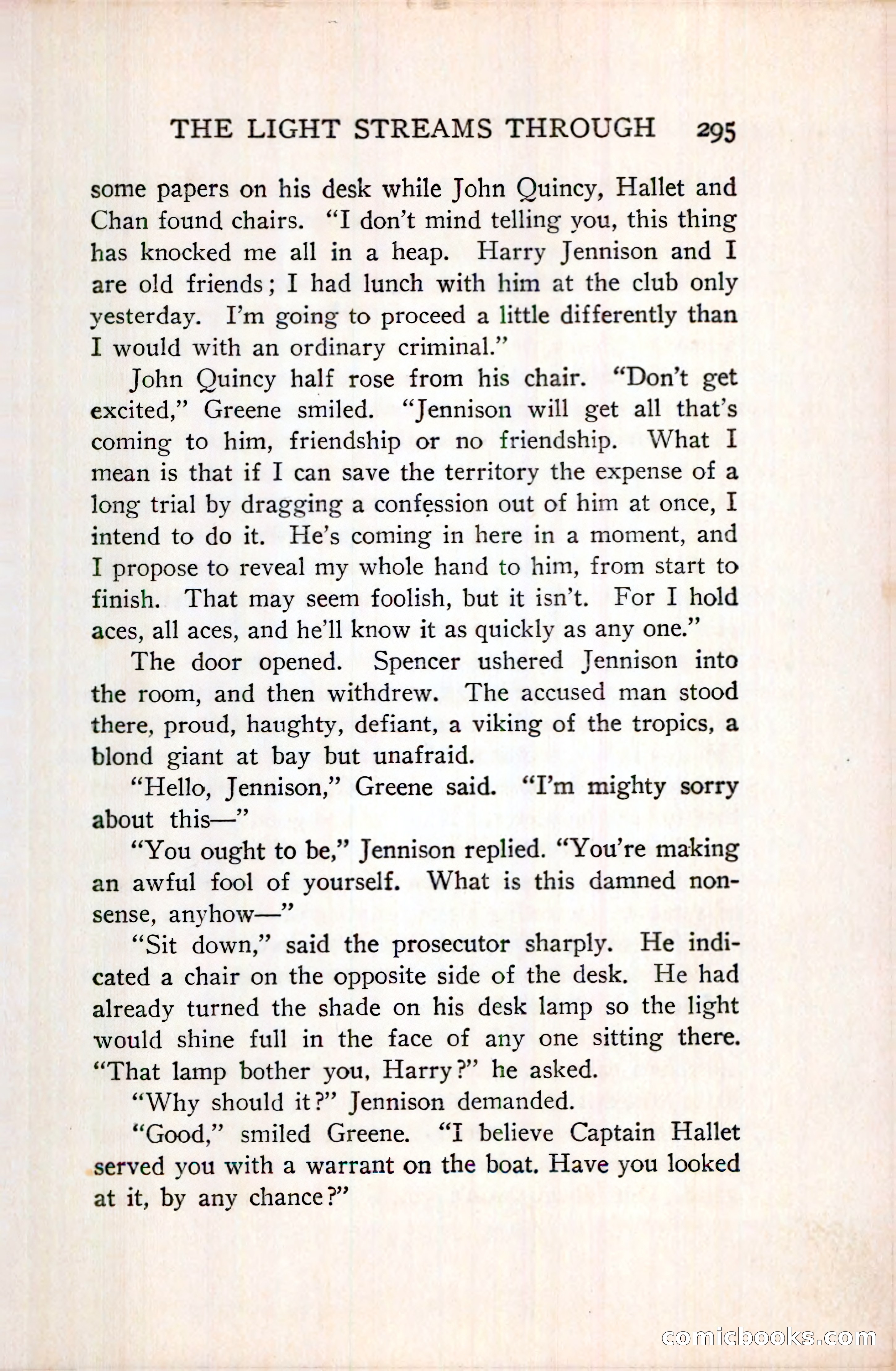The House Without a Key — page 309 of 339