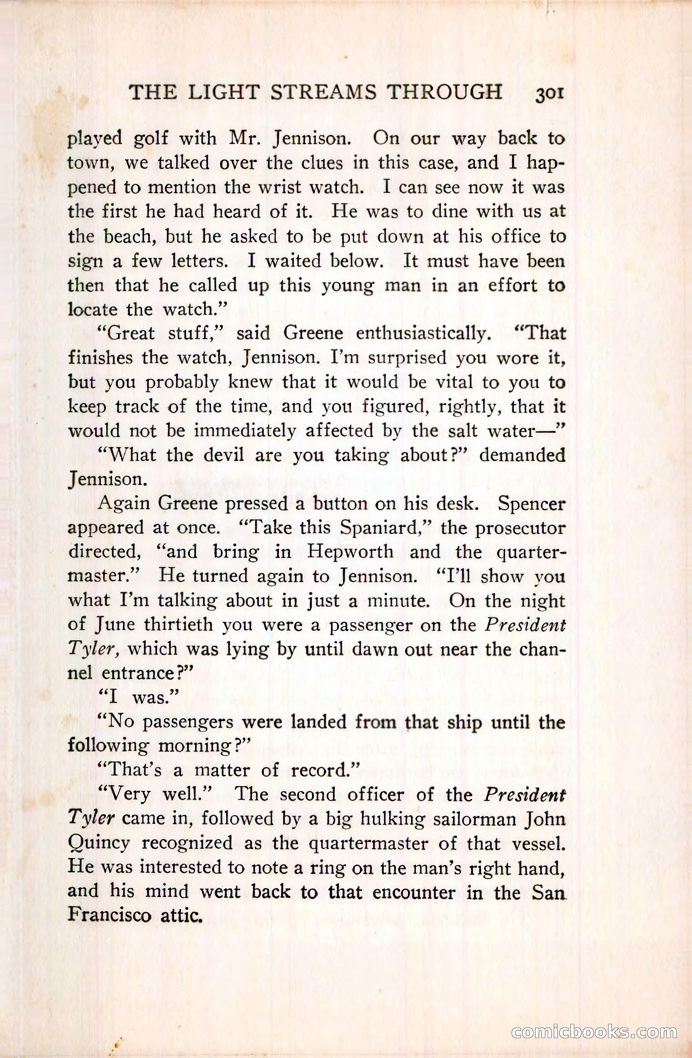 The House Without a Key — page 315 of 339