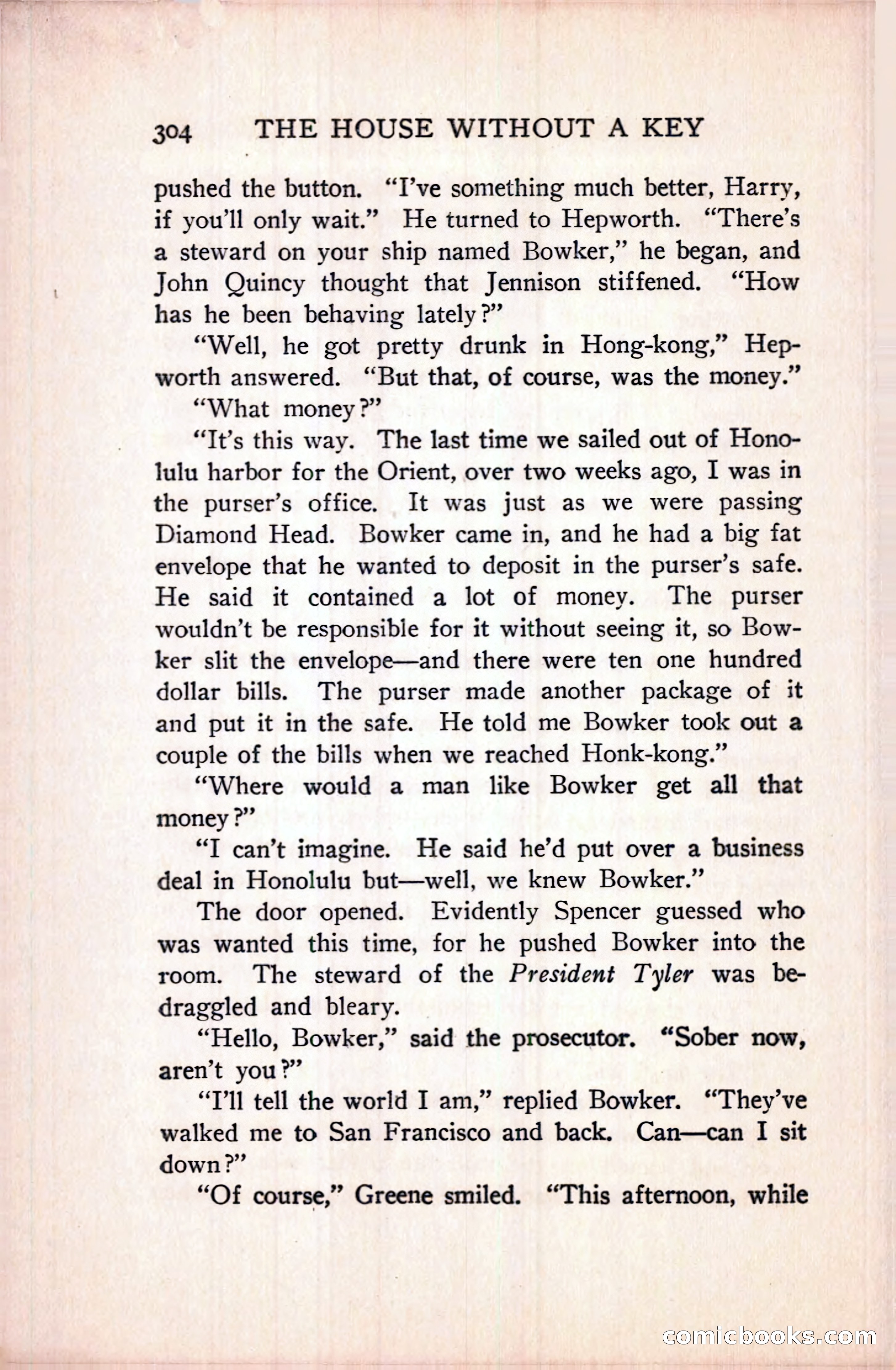 The House Without a Key — page 318 of 339