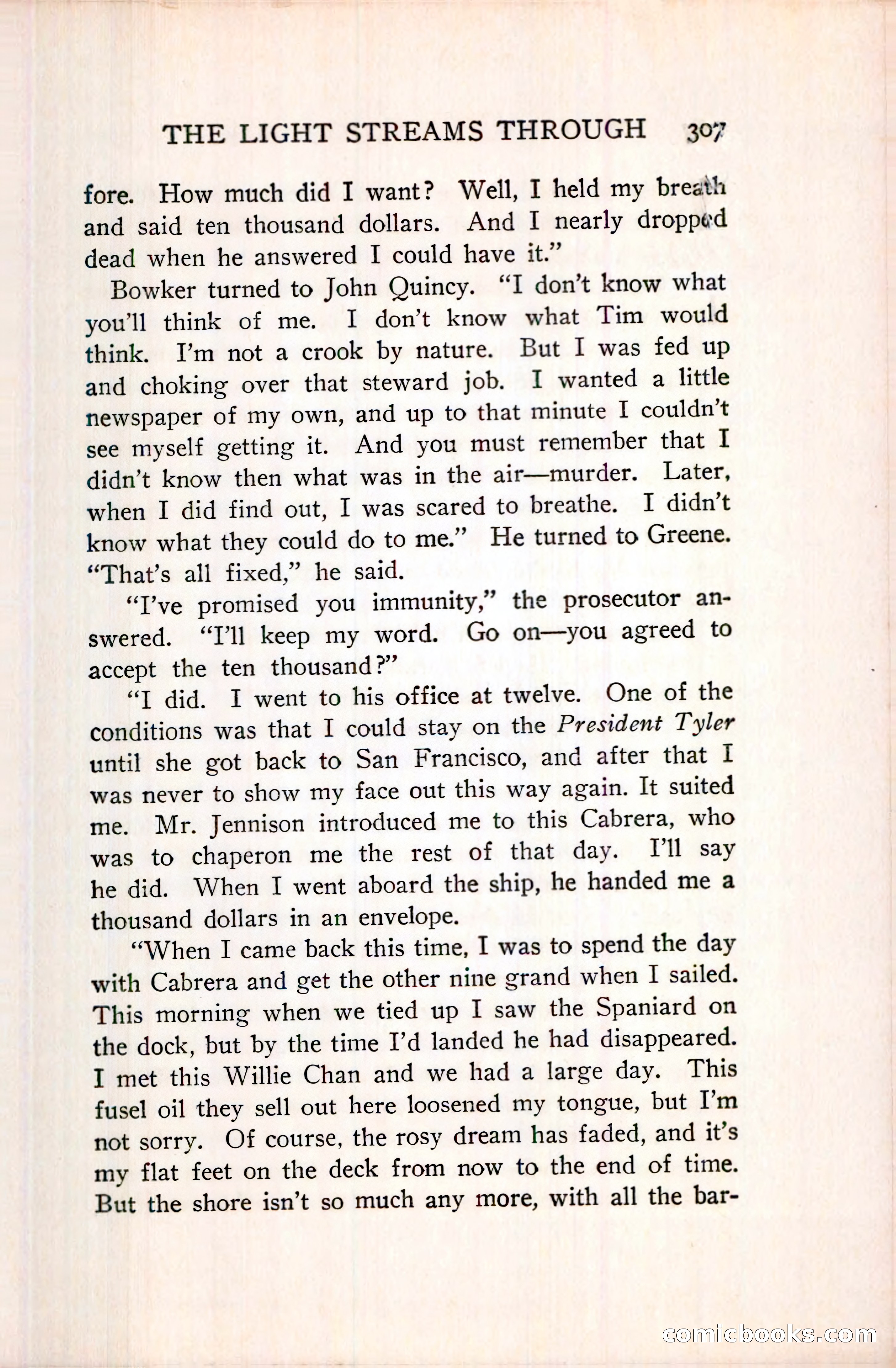 The House Without a Key — page 321 of 339