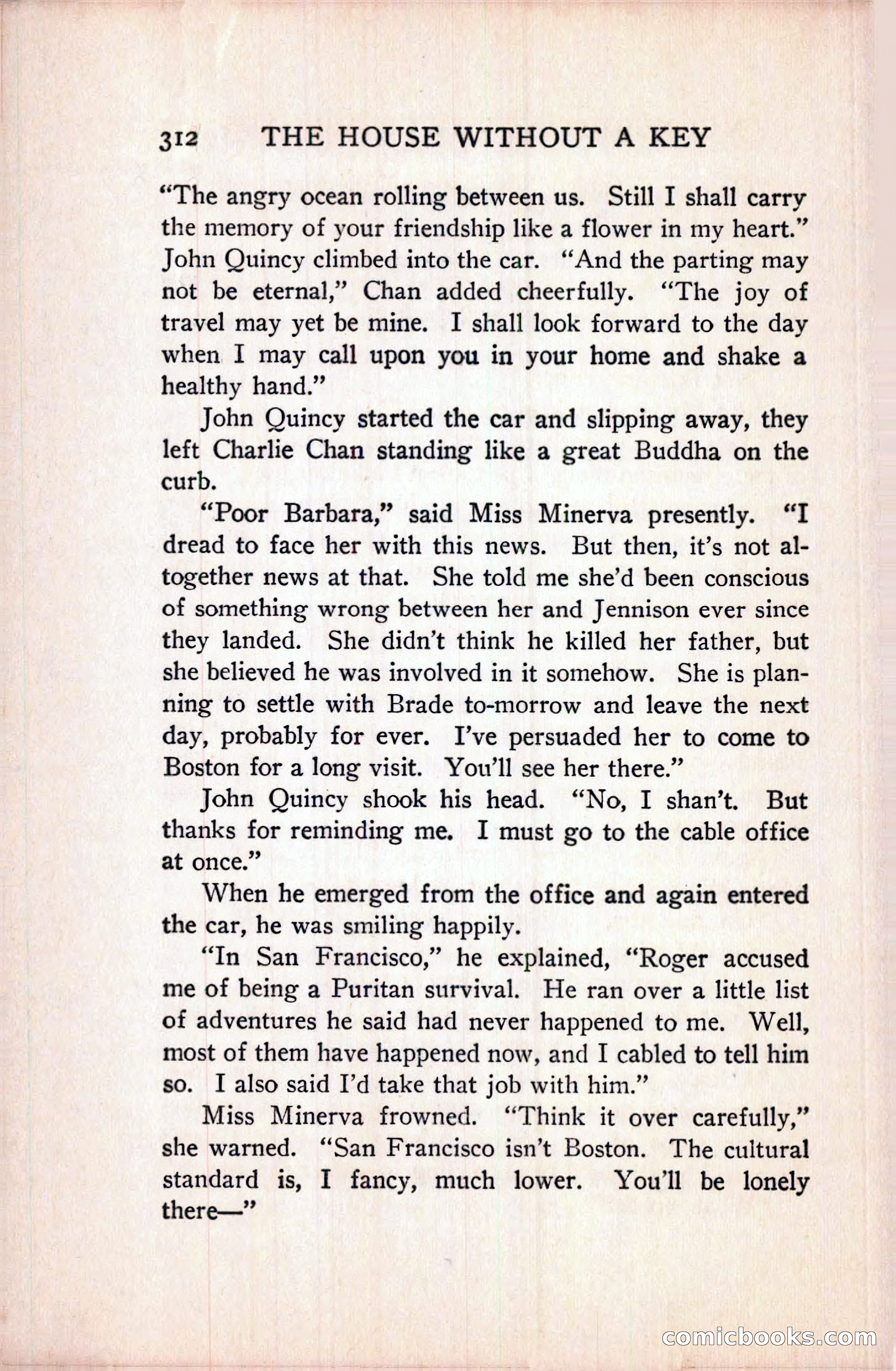 The House Without a Key — page 326 of 339