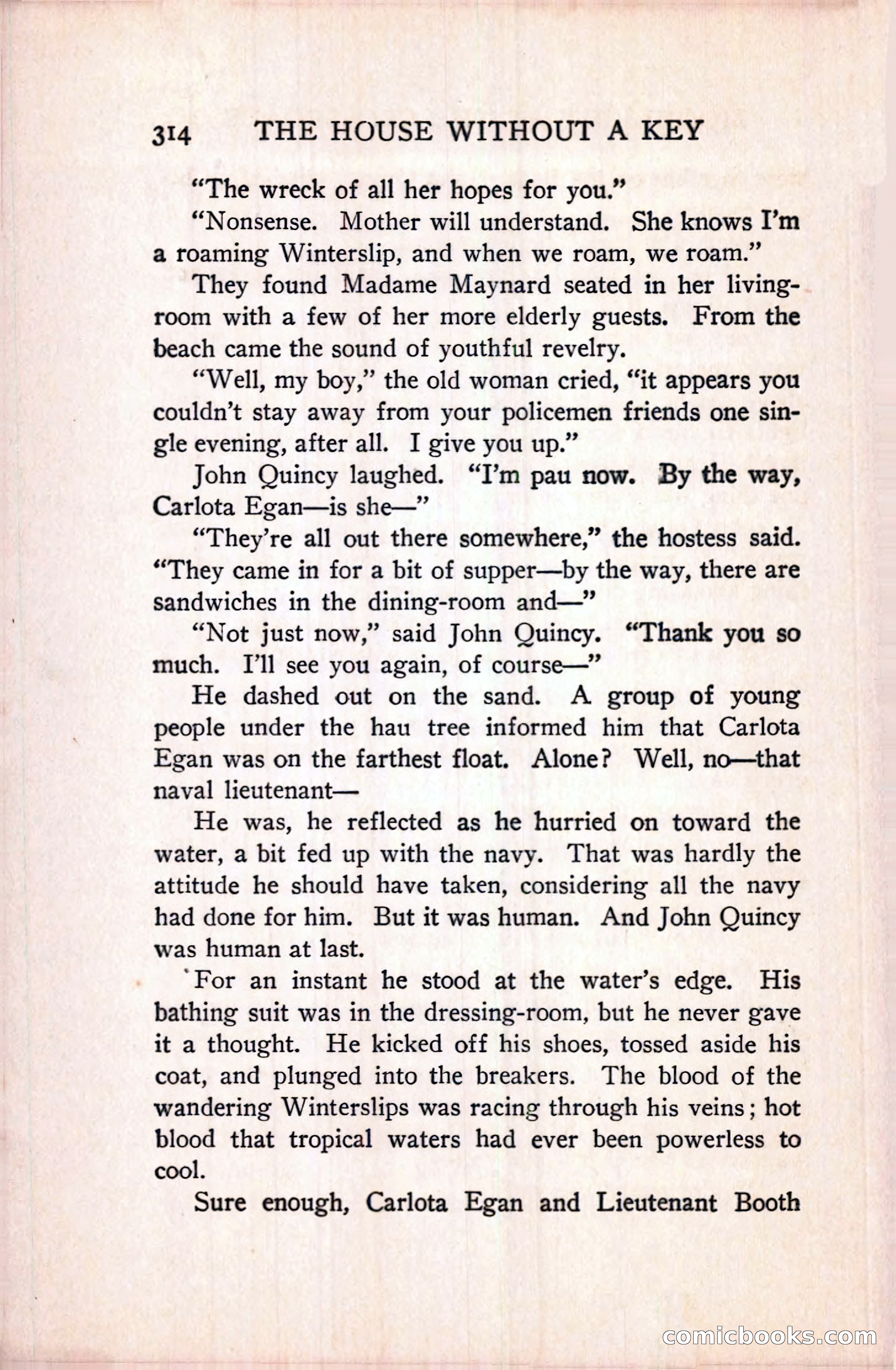 The House Without a Key — page 328 of 339