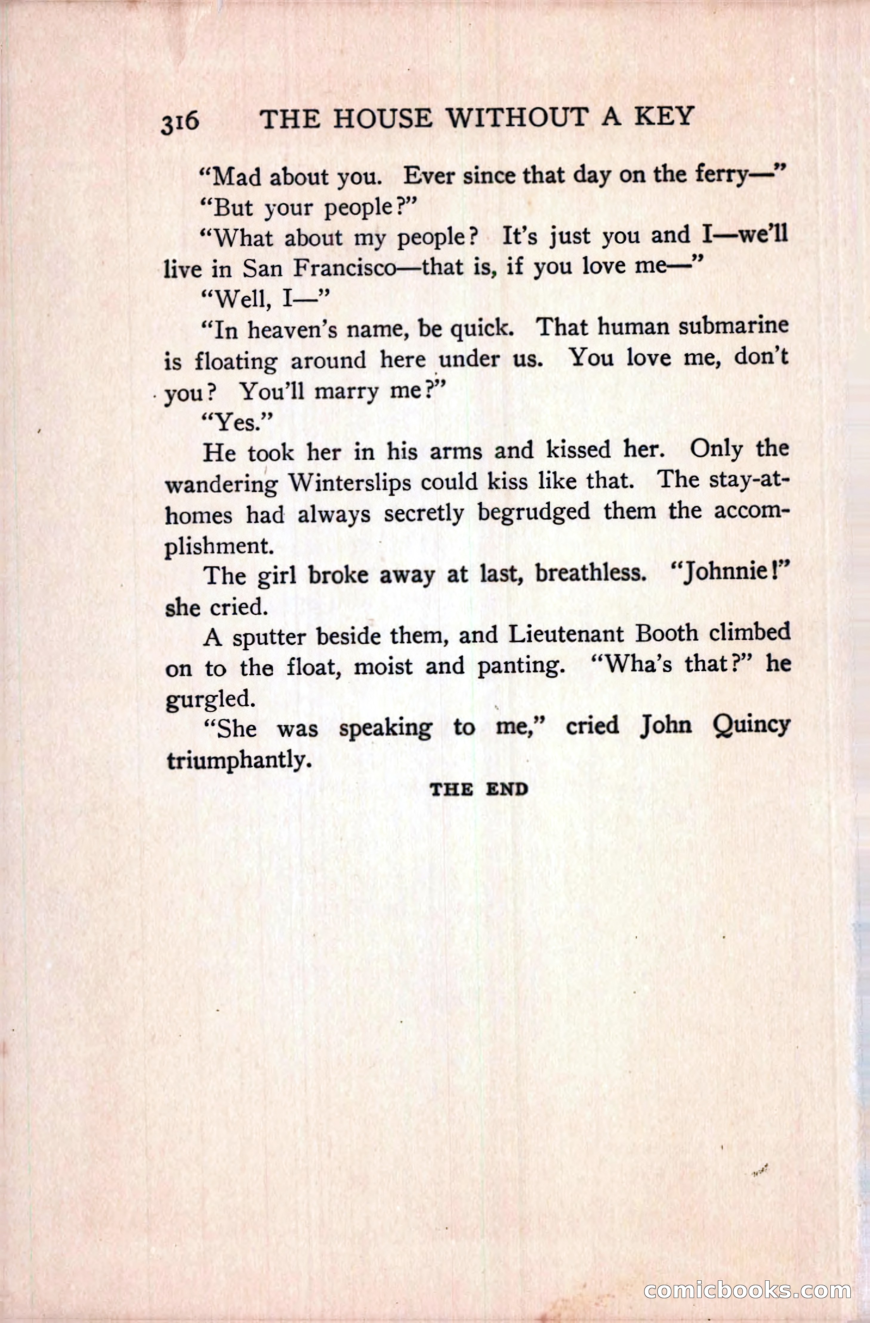 The House Without a Key — page 330 of 339