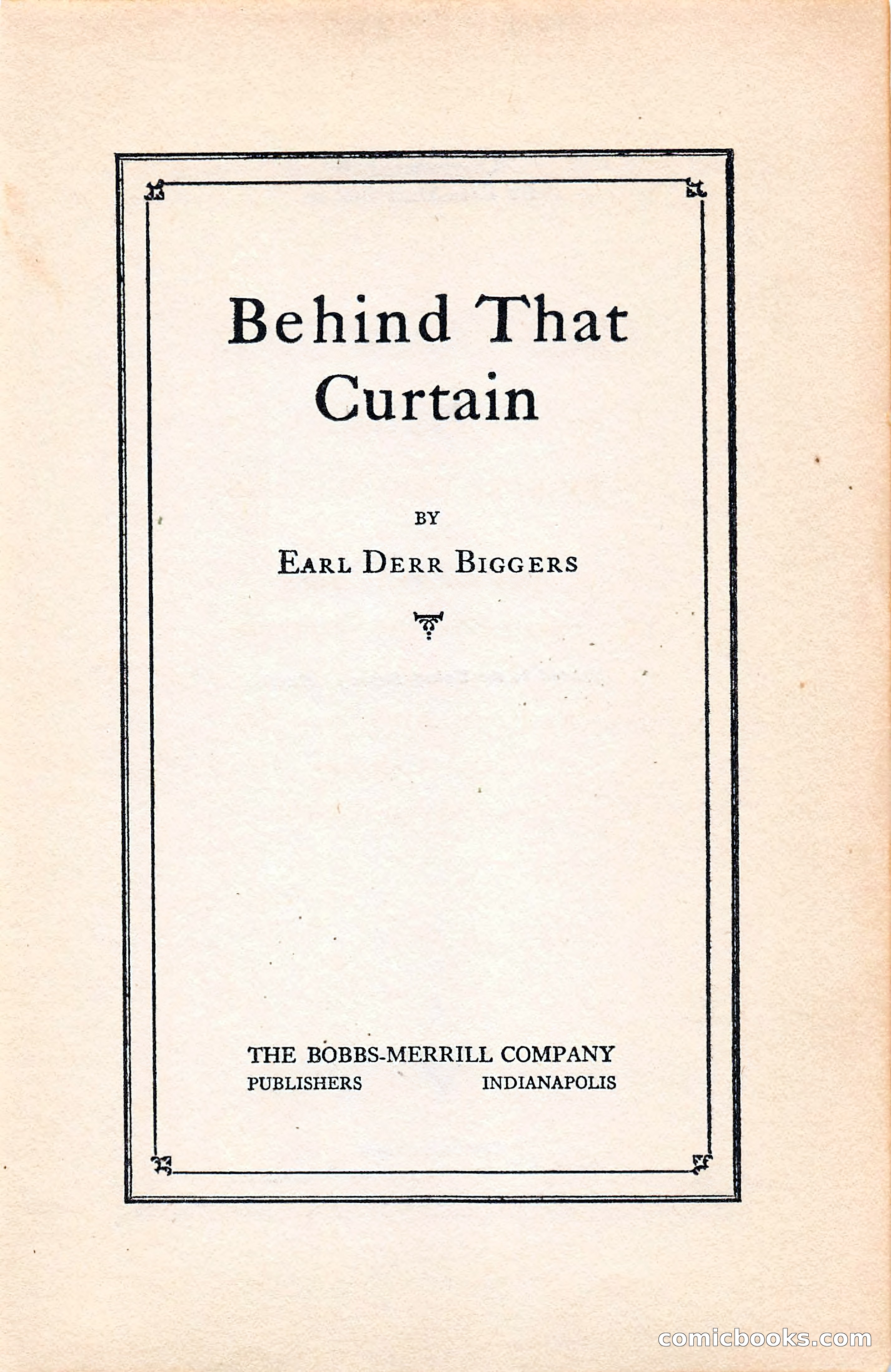 Behind That Curtain — page 11 of 364