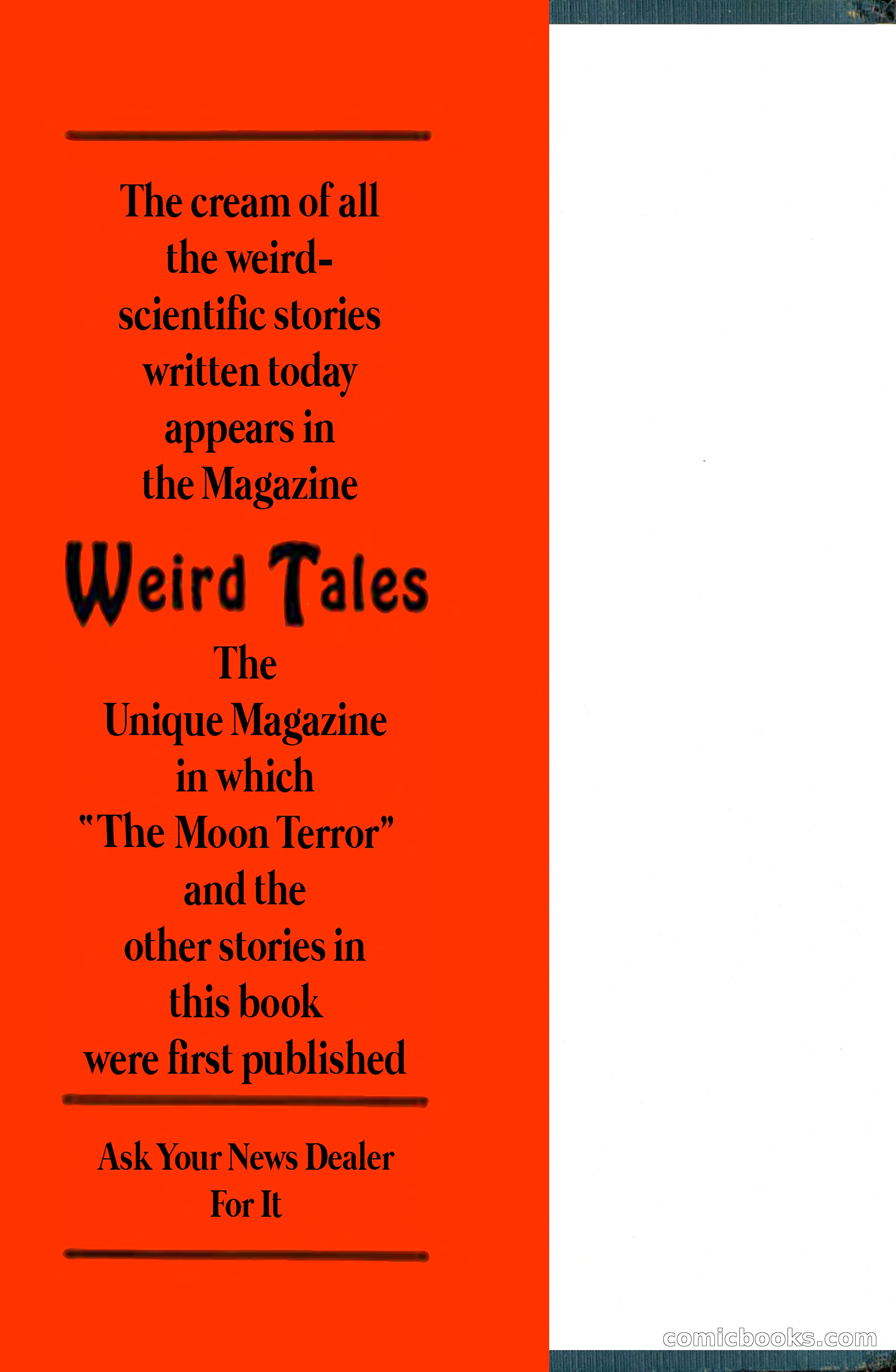 The Moon Terror and Other Stories — page 3 of 203