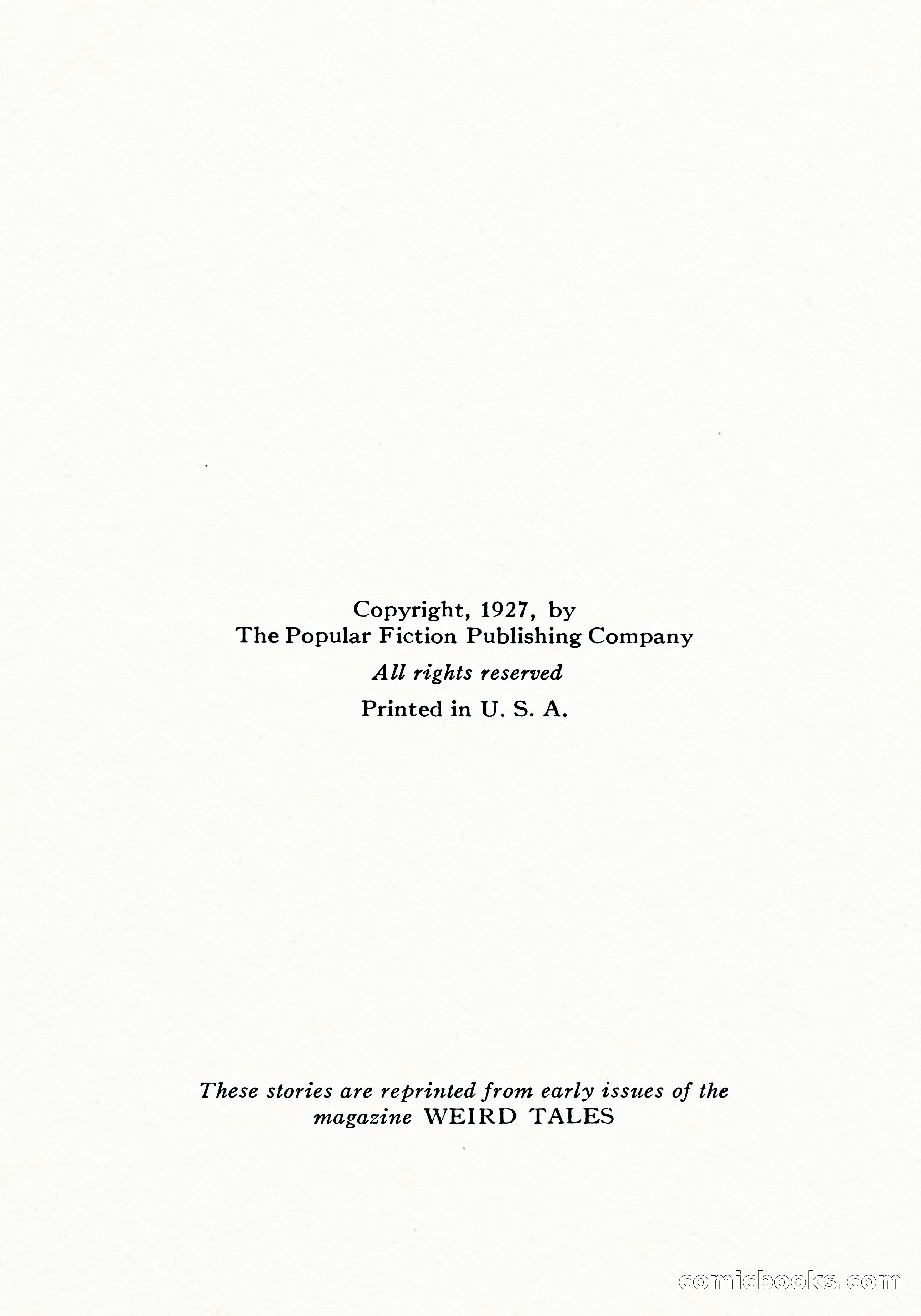 The Moon Terror and Other Stories — page 7 of 203