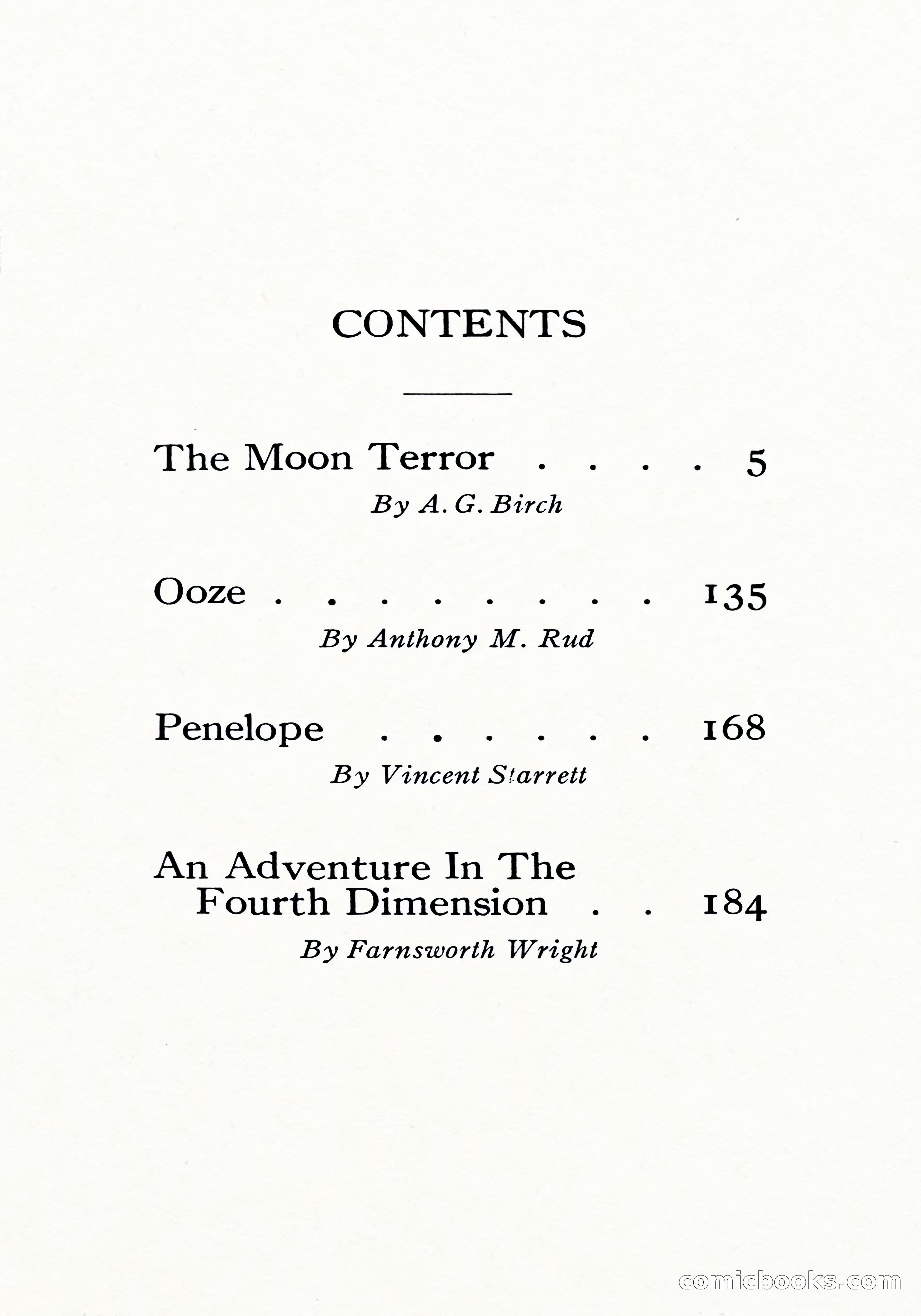 The Moon Terror and Other Stories — page 8 of 203