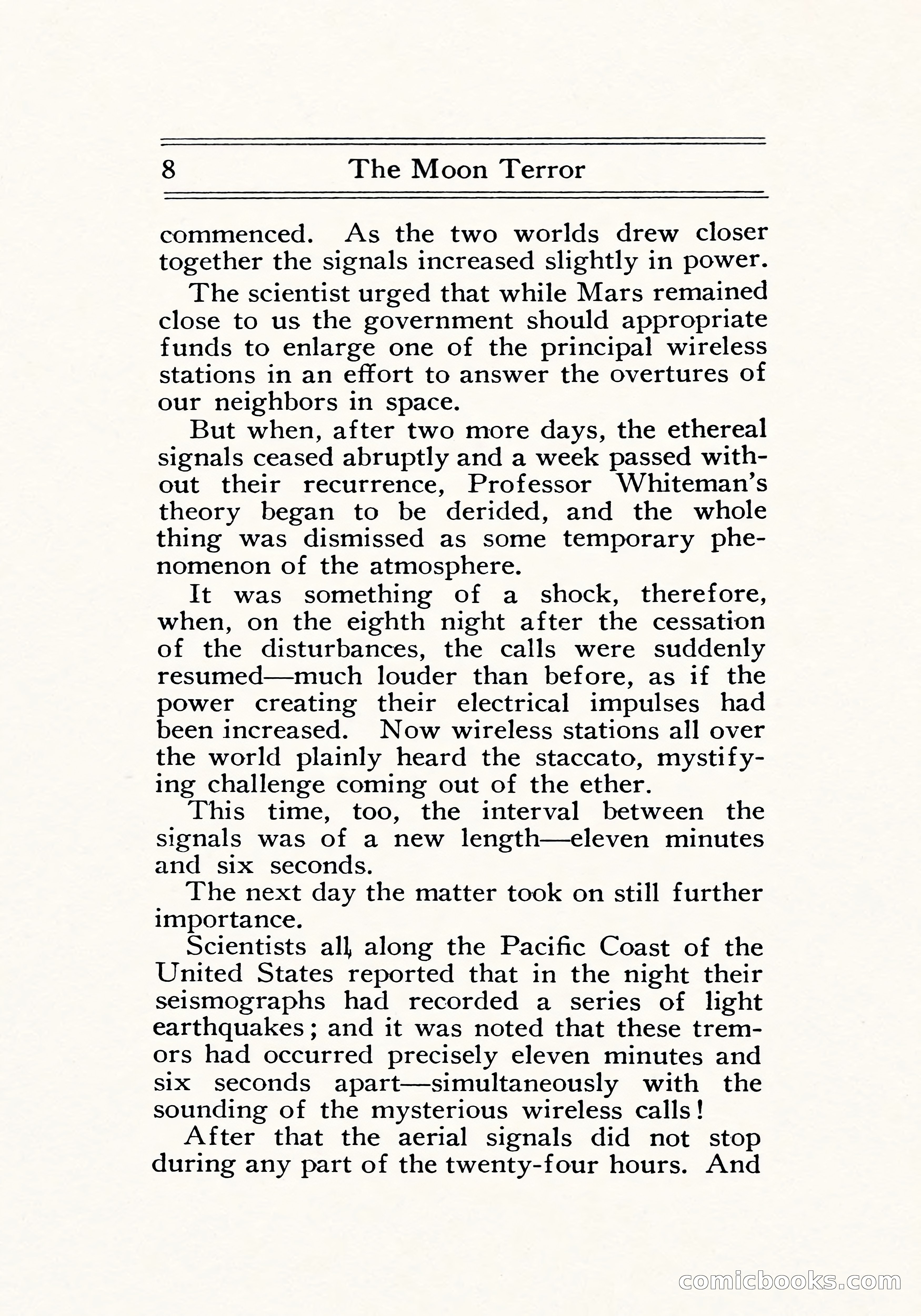 The Moon Terror and Other Stories — page 13 of 203