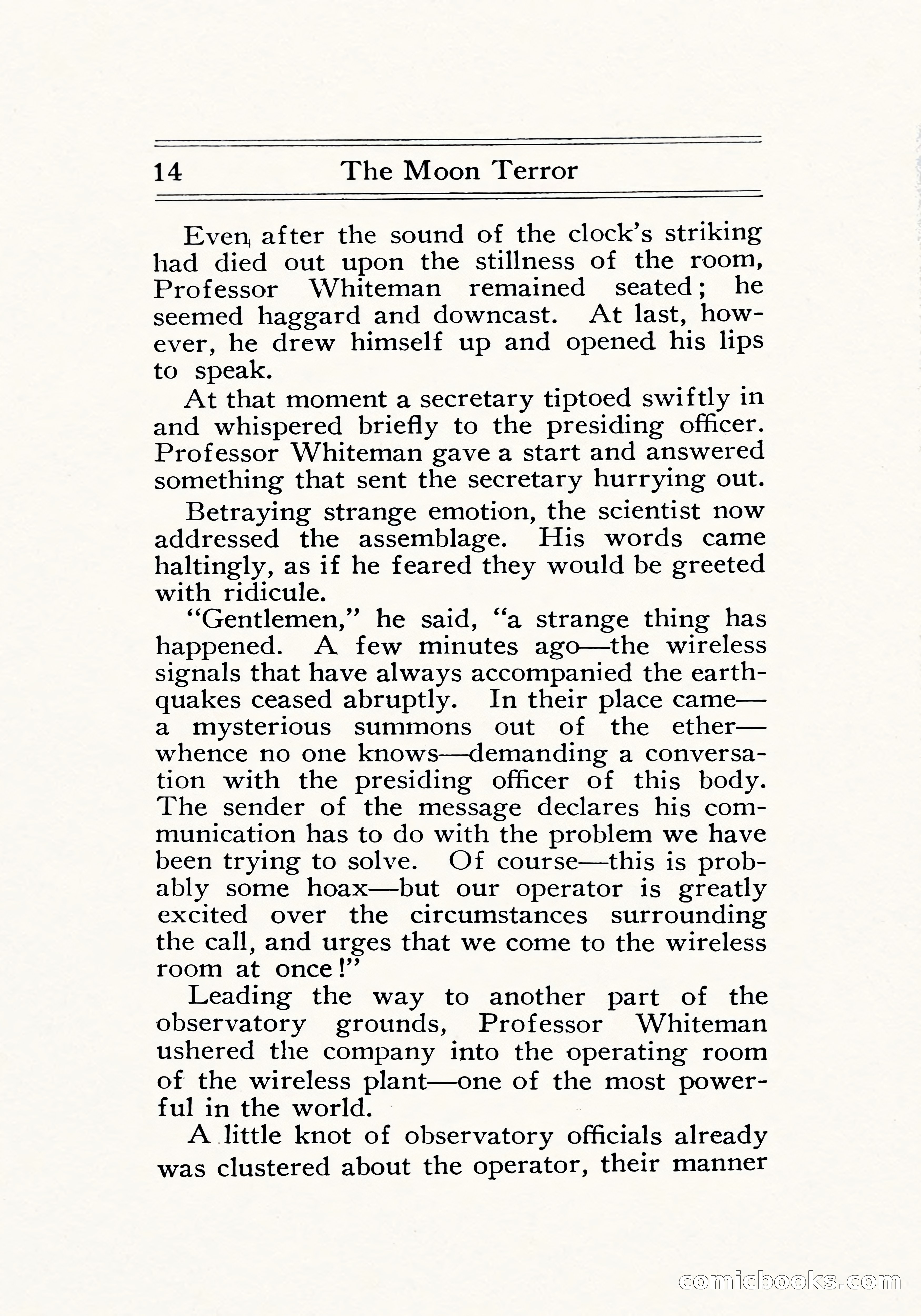 The Moon Terror and Other Stories — page 19 of 203