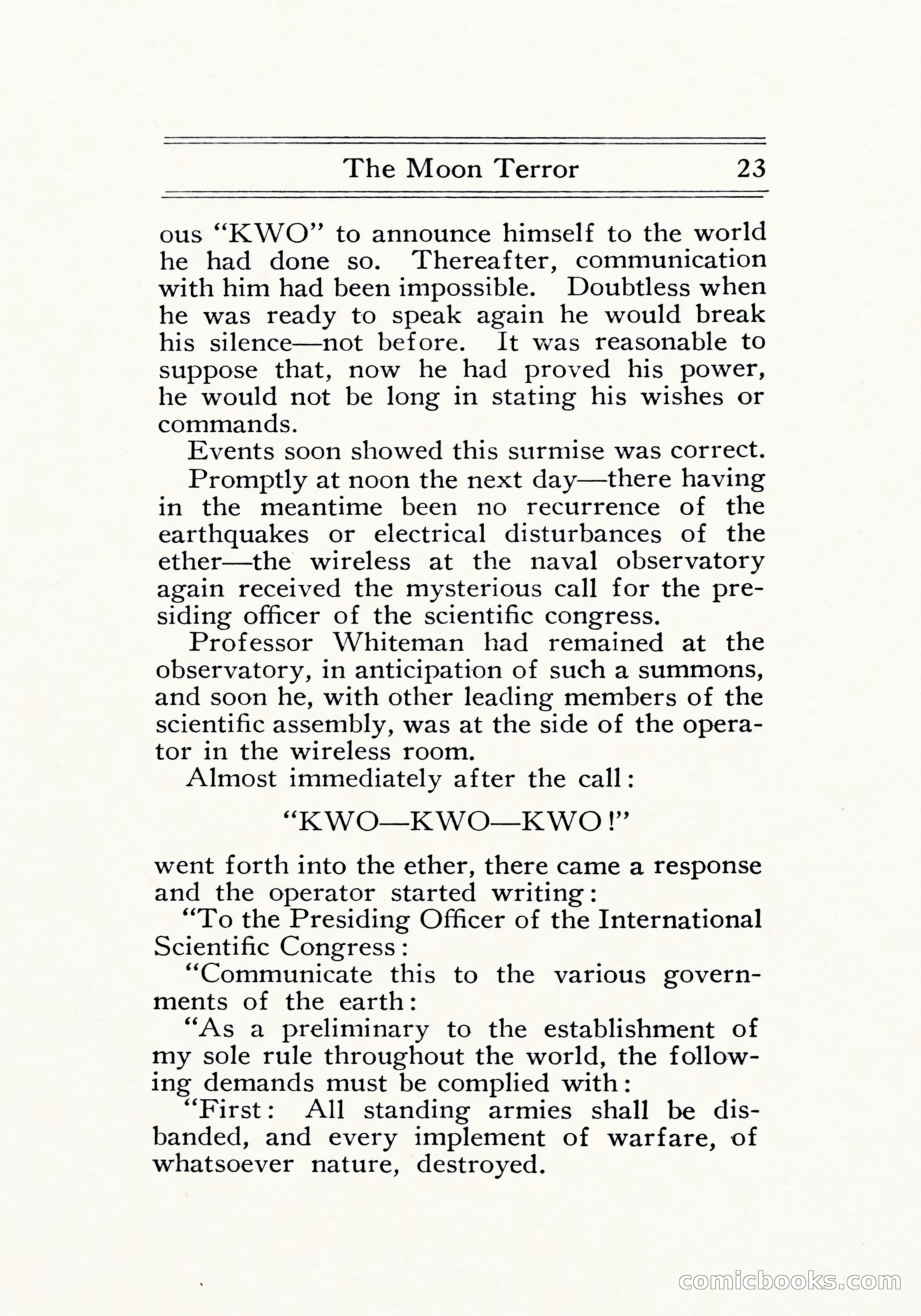 The Moon Terror and Other Stories — page 28 of 203