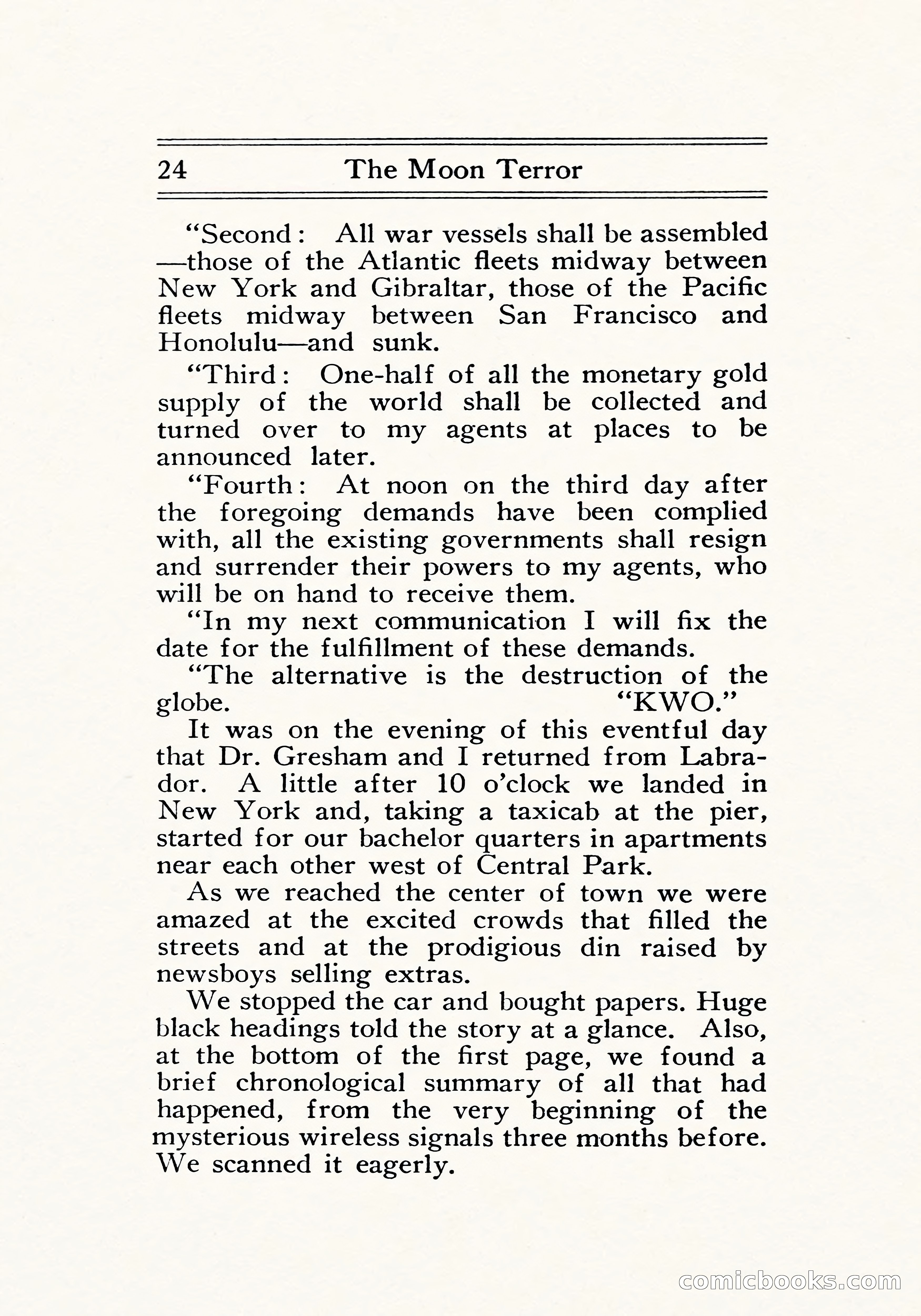 The Moon Terror and Other Stories — page 29 of 203