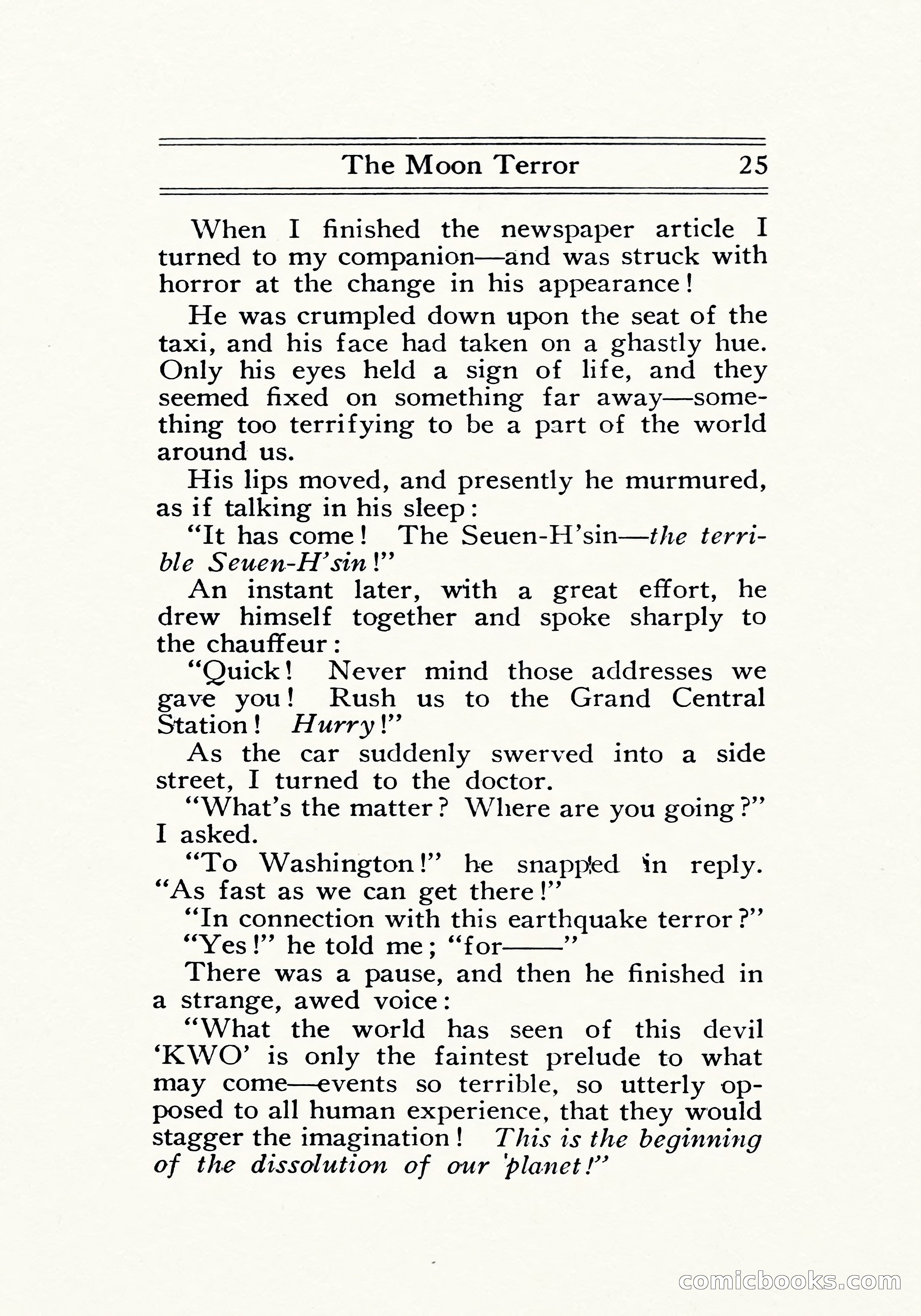 The Moon Terror and Other Stories — page 30 of 203