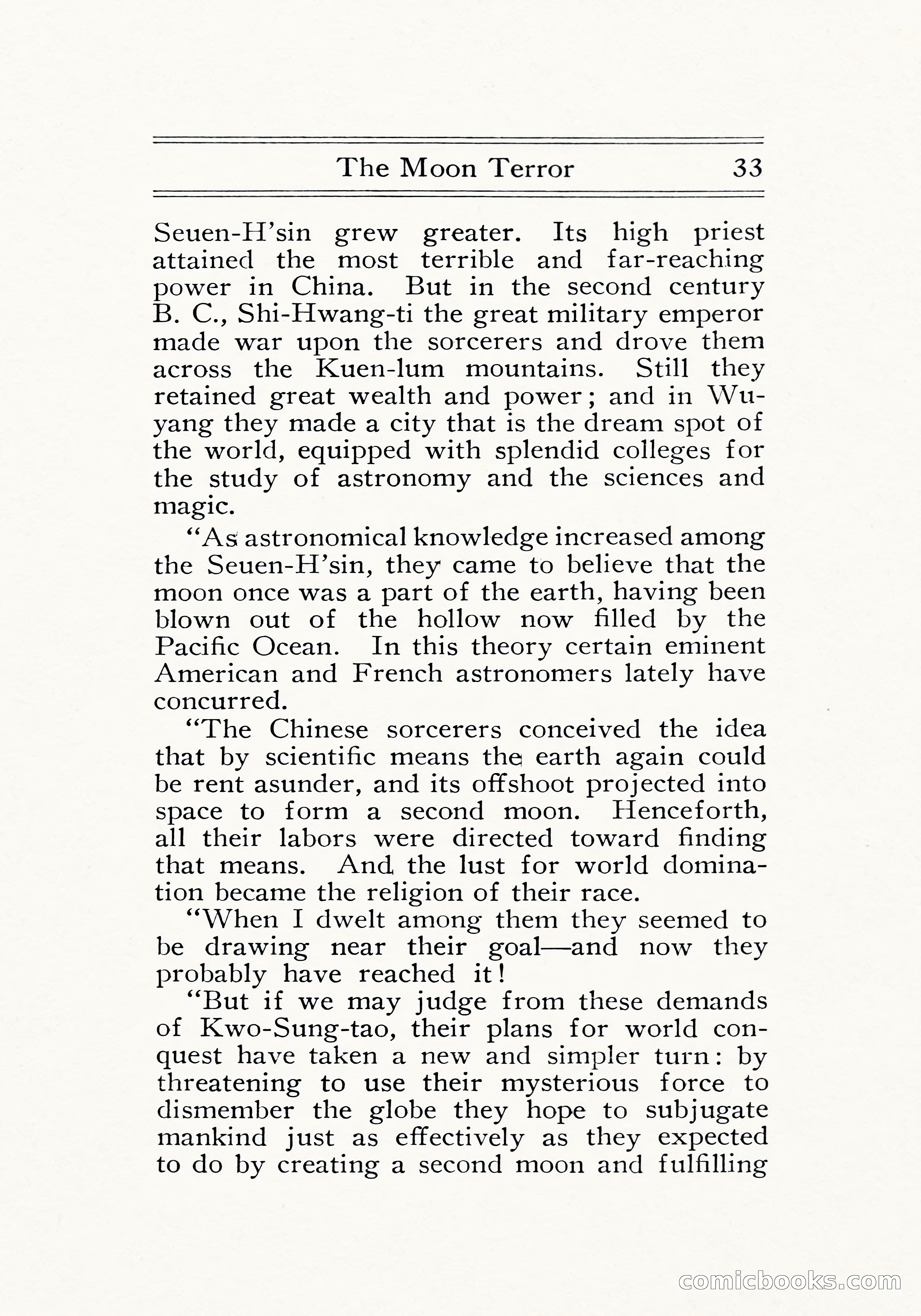 The Moon Terror and Other Stories — page 38 of 203