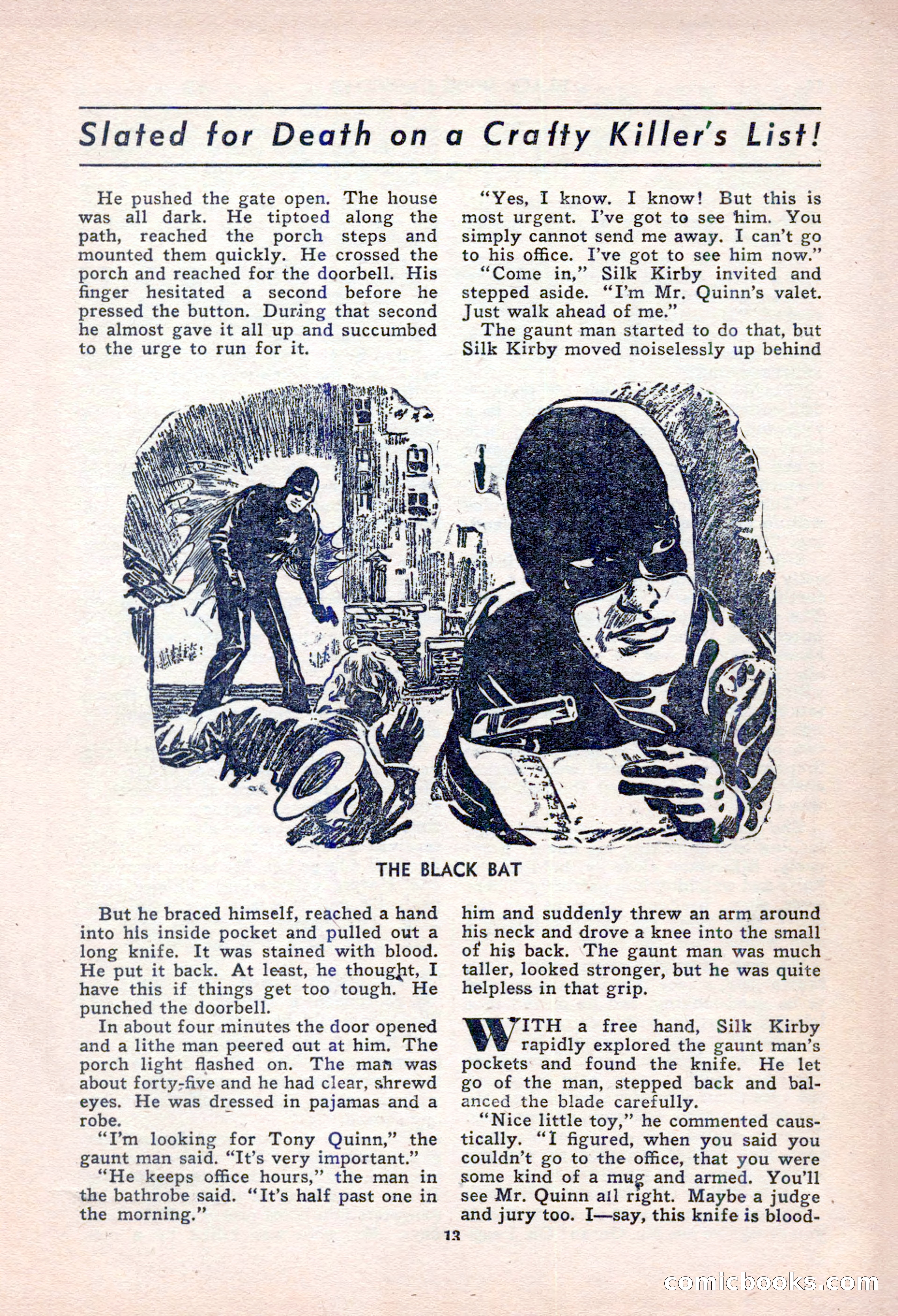 Black Book Detective, October 1947 — page 13 of 116