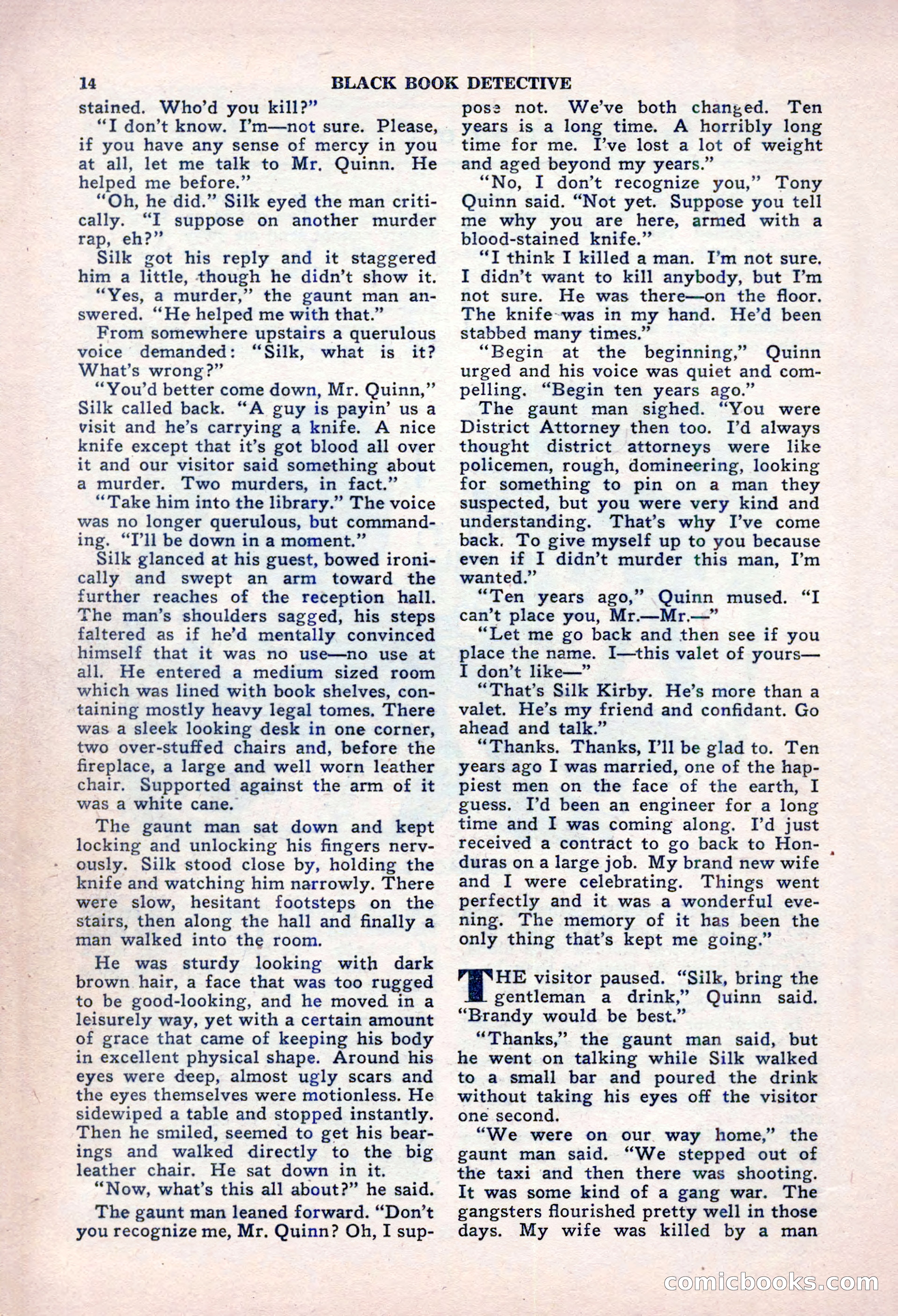 Black Book Detective, October 1947 — page 14 of 116