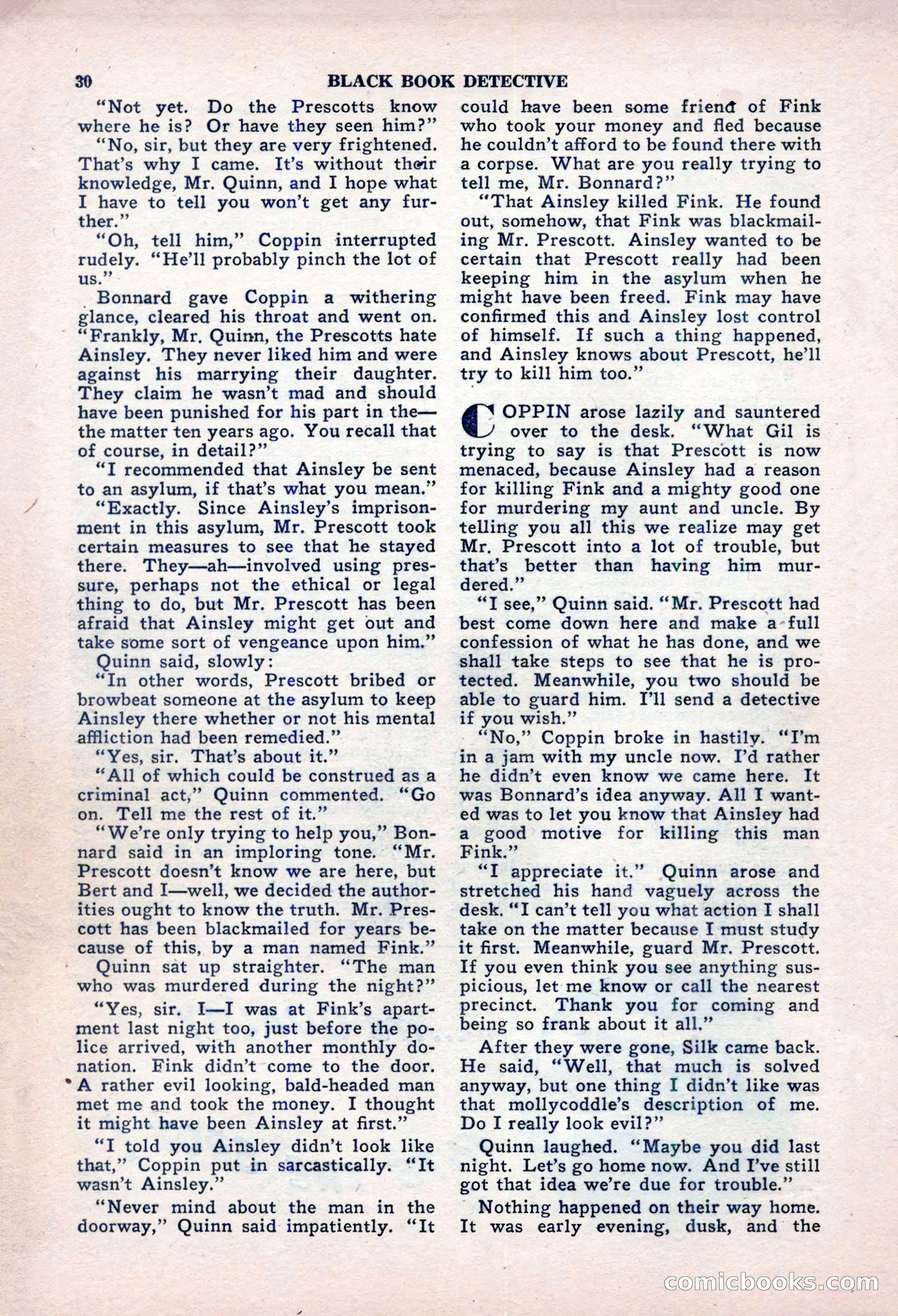 Black Book Detective, October 1947 — page 30 of 116