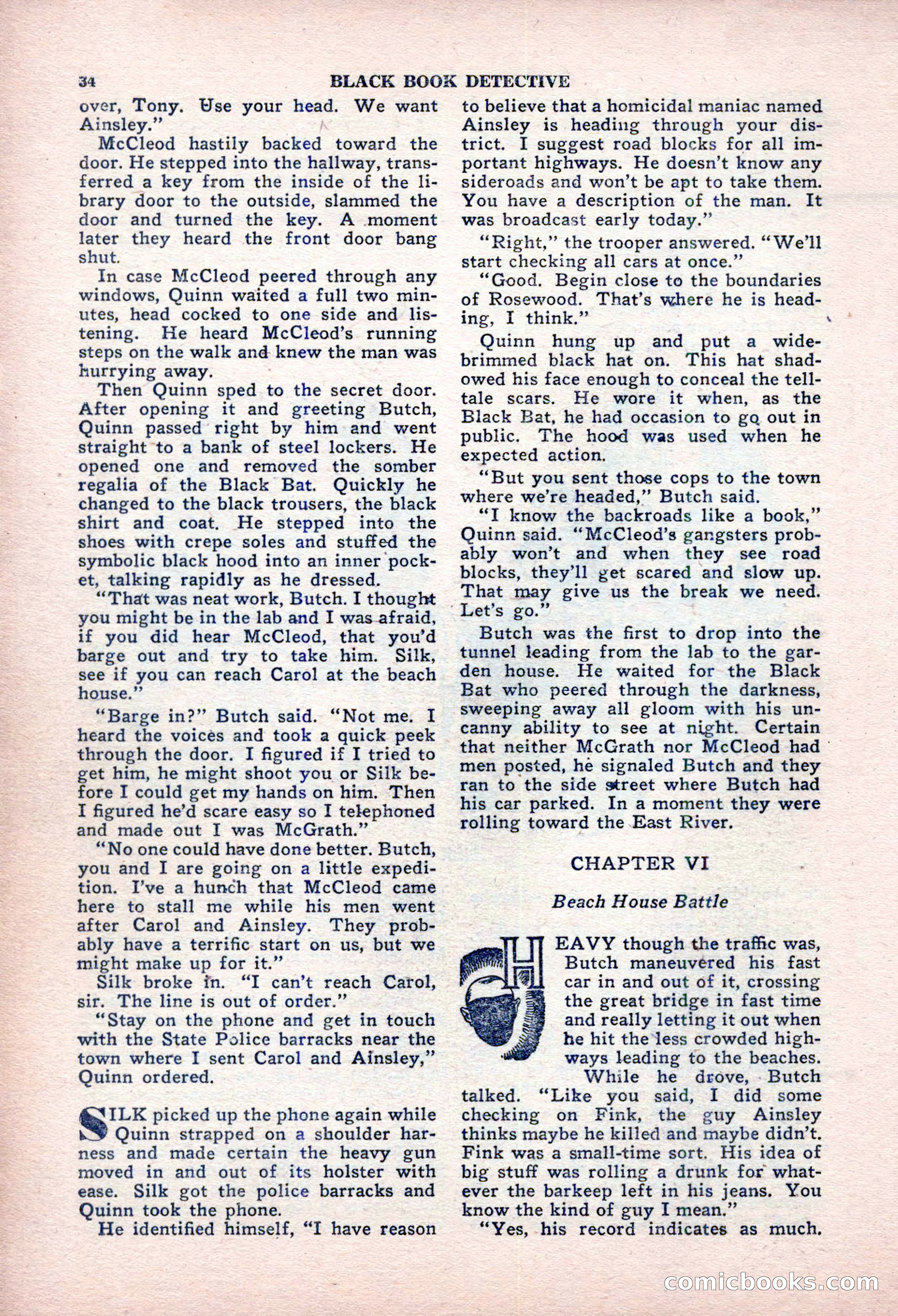 Black Book Detective, October 1947 — page 34 of 116