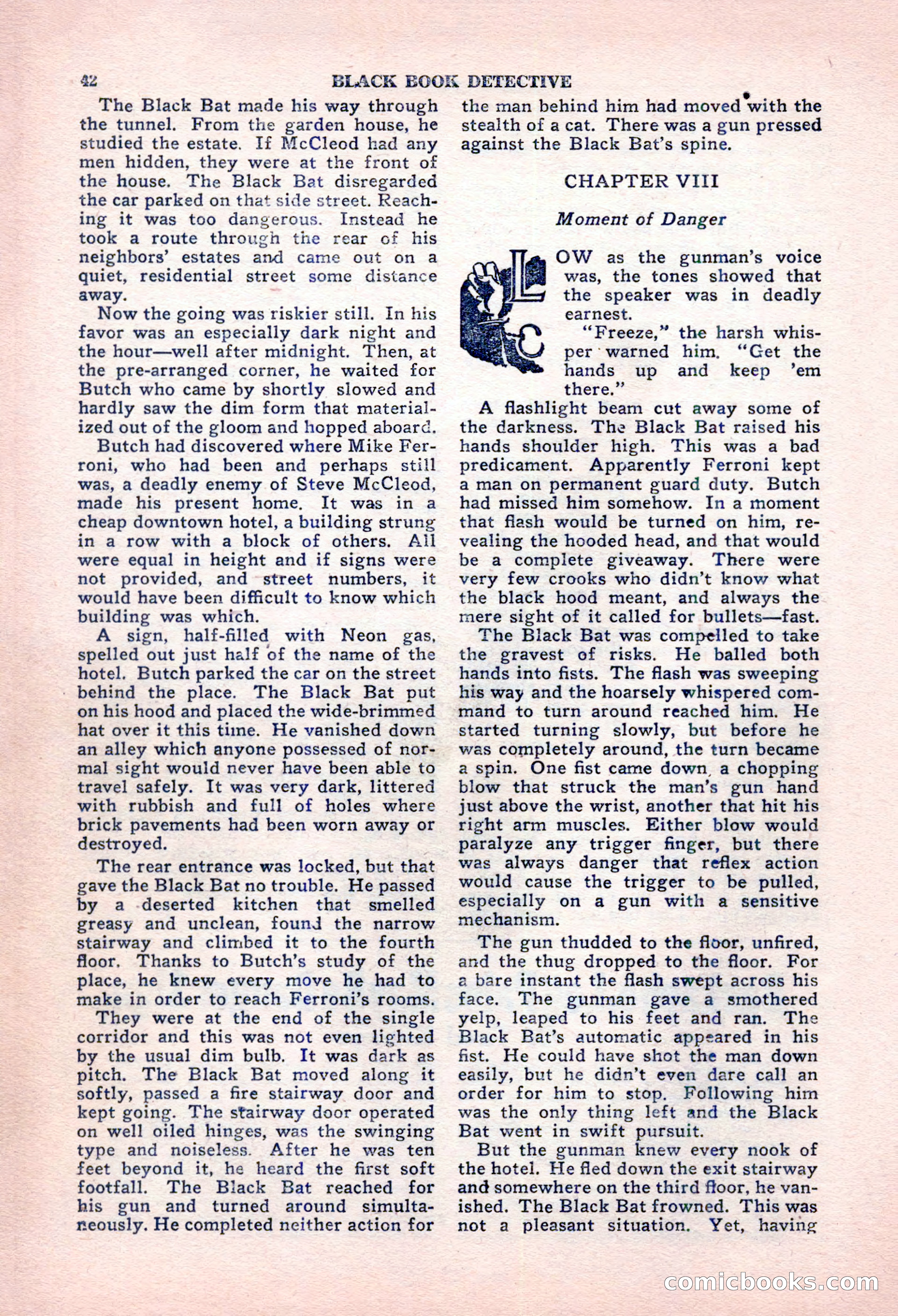 Black Book Detective, October 1947 — page 42 of 116