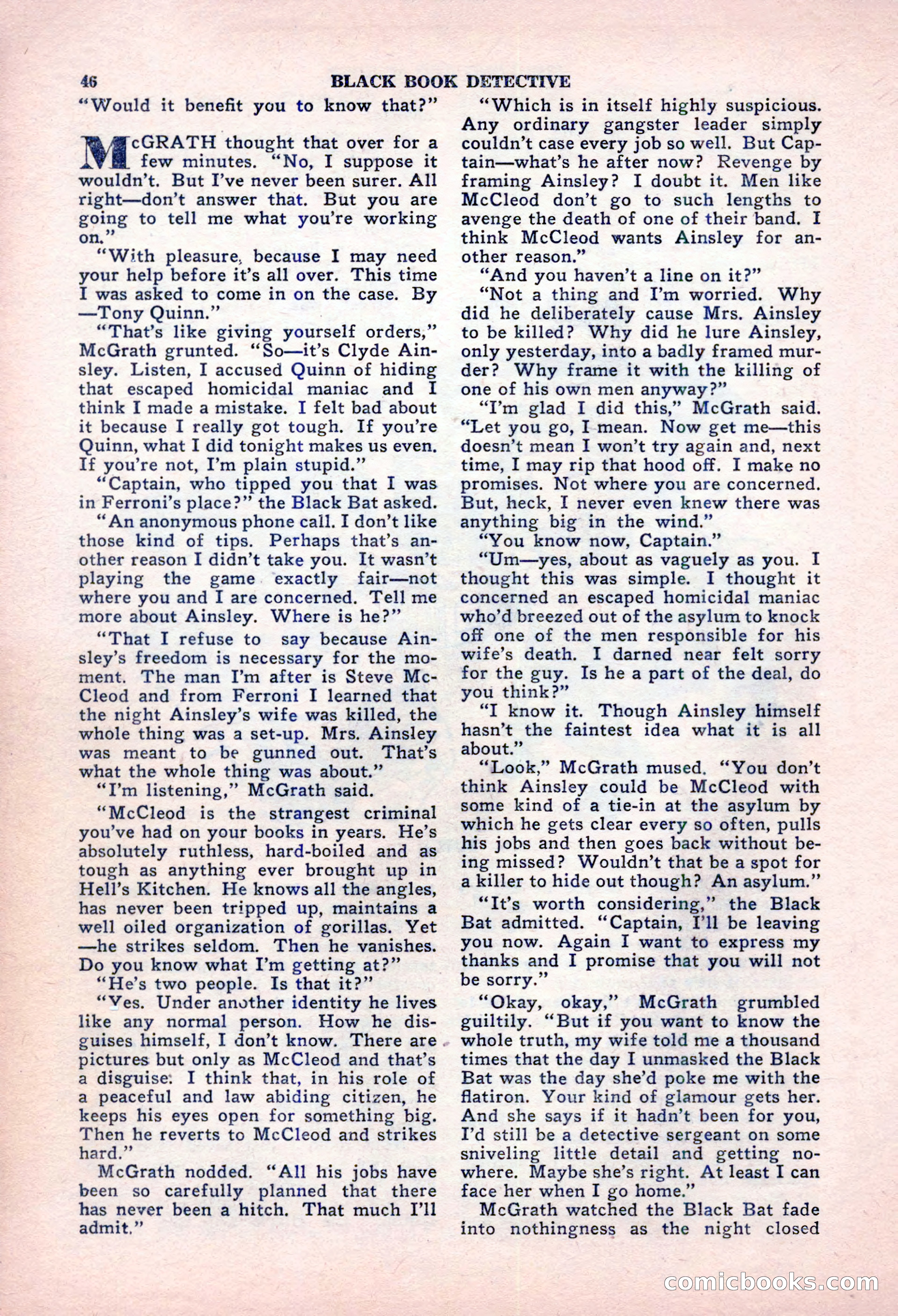 Black Book Detective, October 1947 — page 46 of 116
