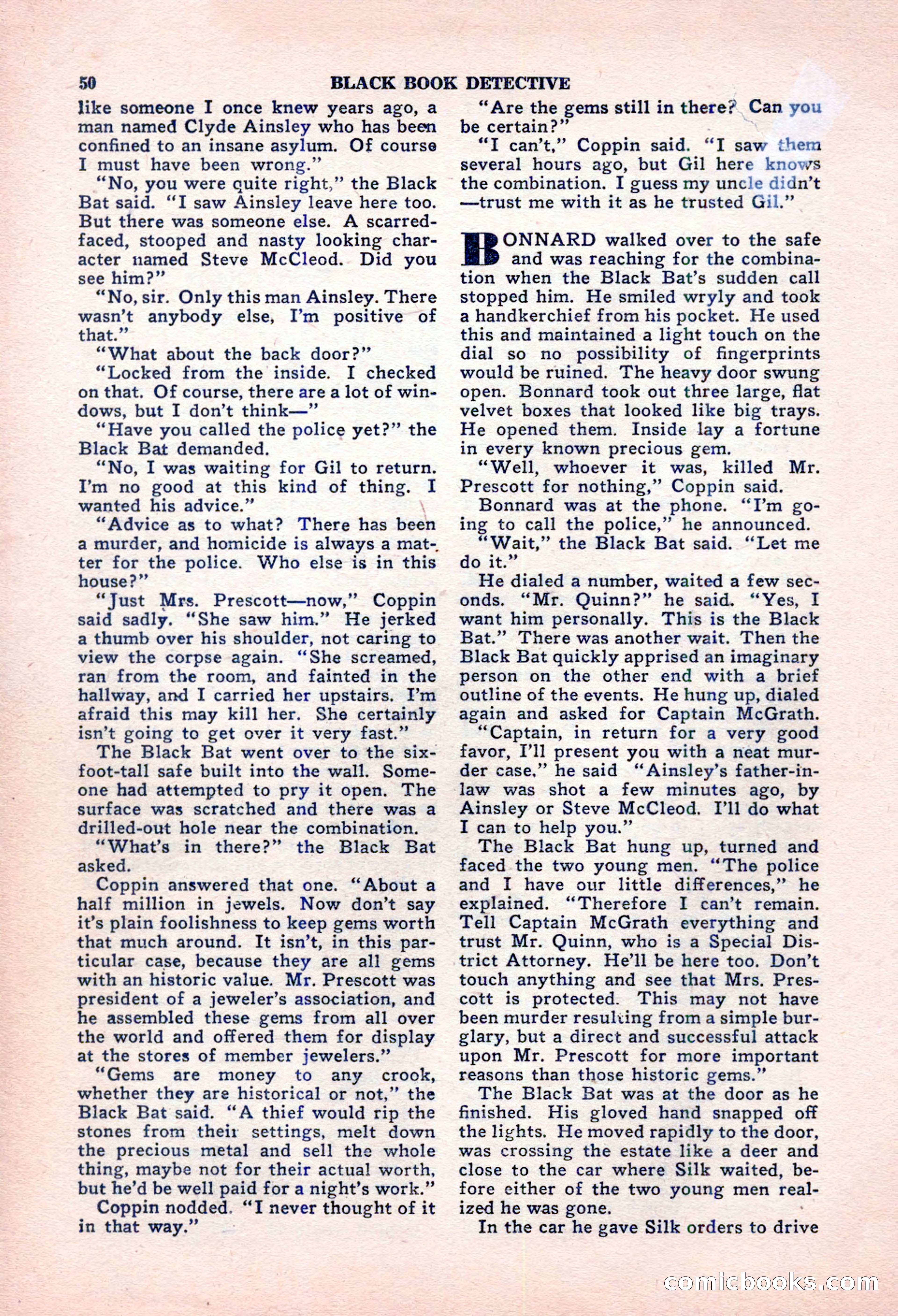 Black Book Detective, October 1947 — page 50 of 116