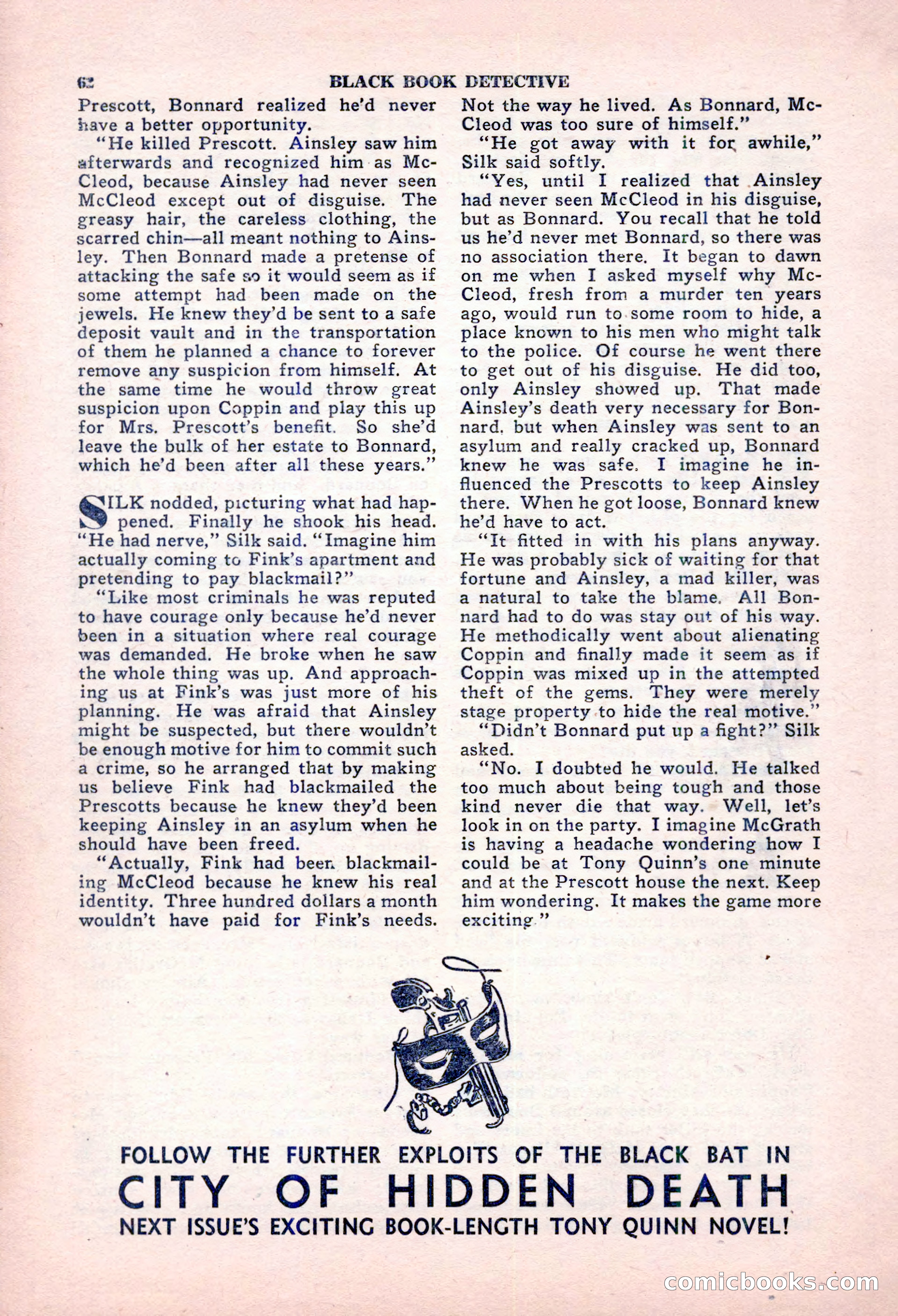 Black Book Detective, October 1947 — page 62 of 116