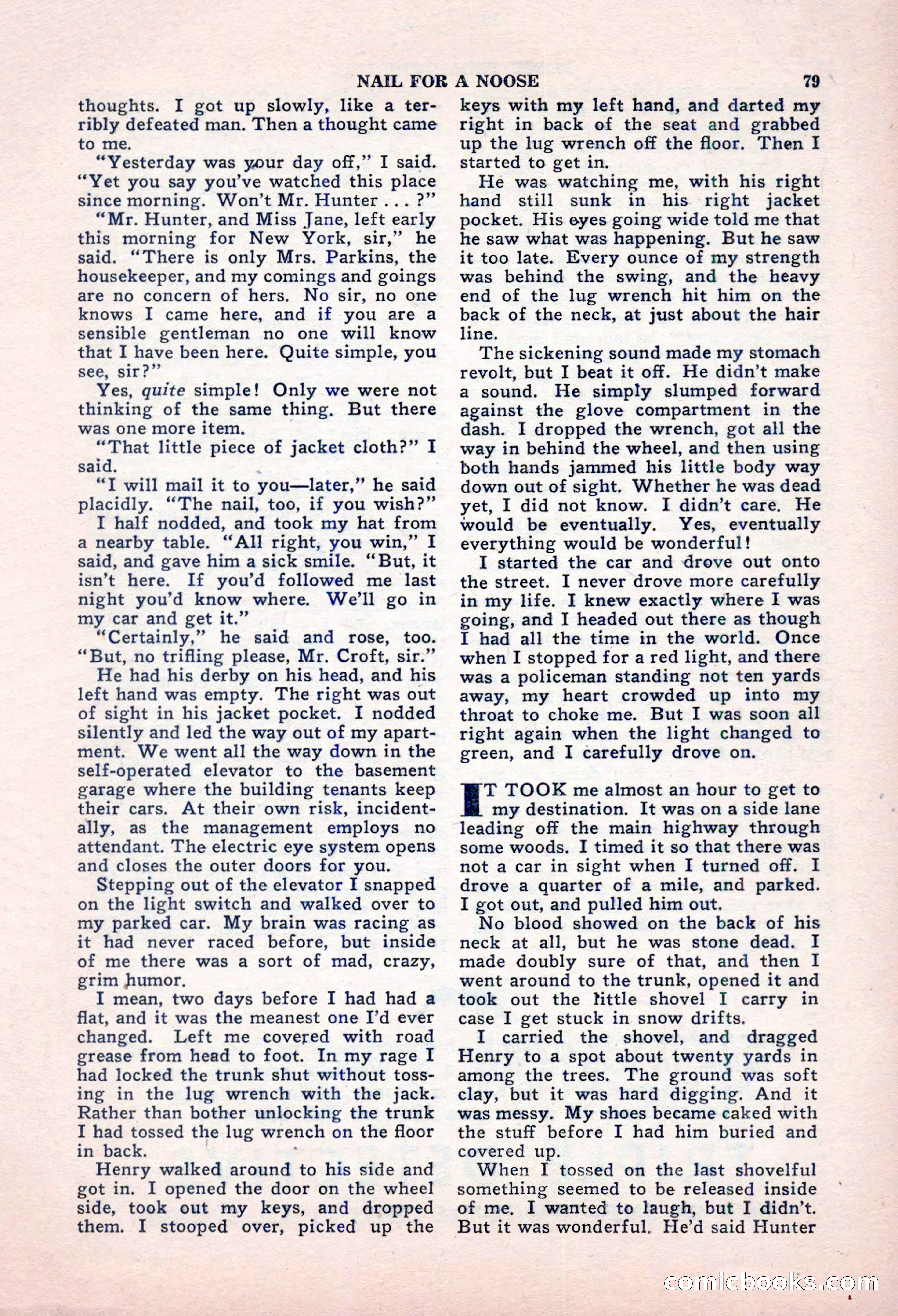 Black Book Detective, October 1947 — page 79 of 116