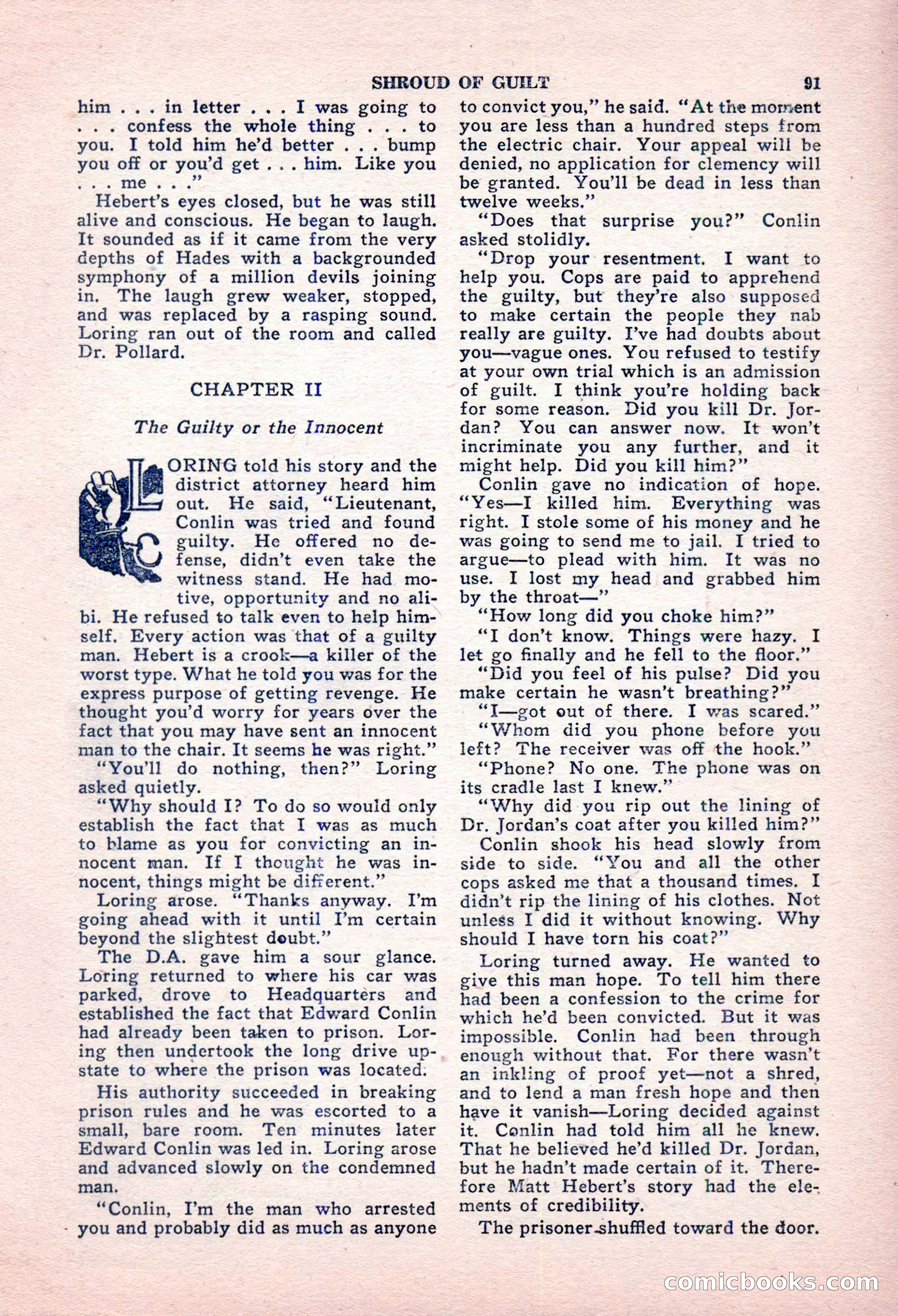 Black Book Detective, October 1947 — page 91 of 116