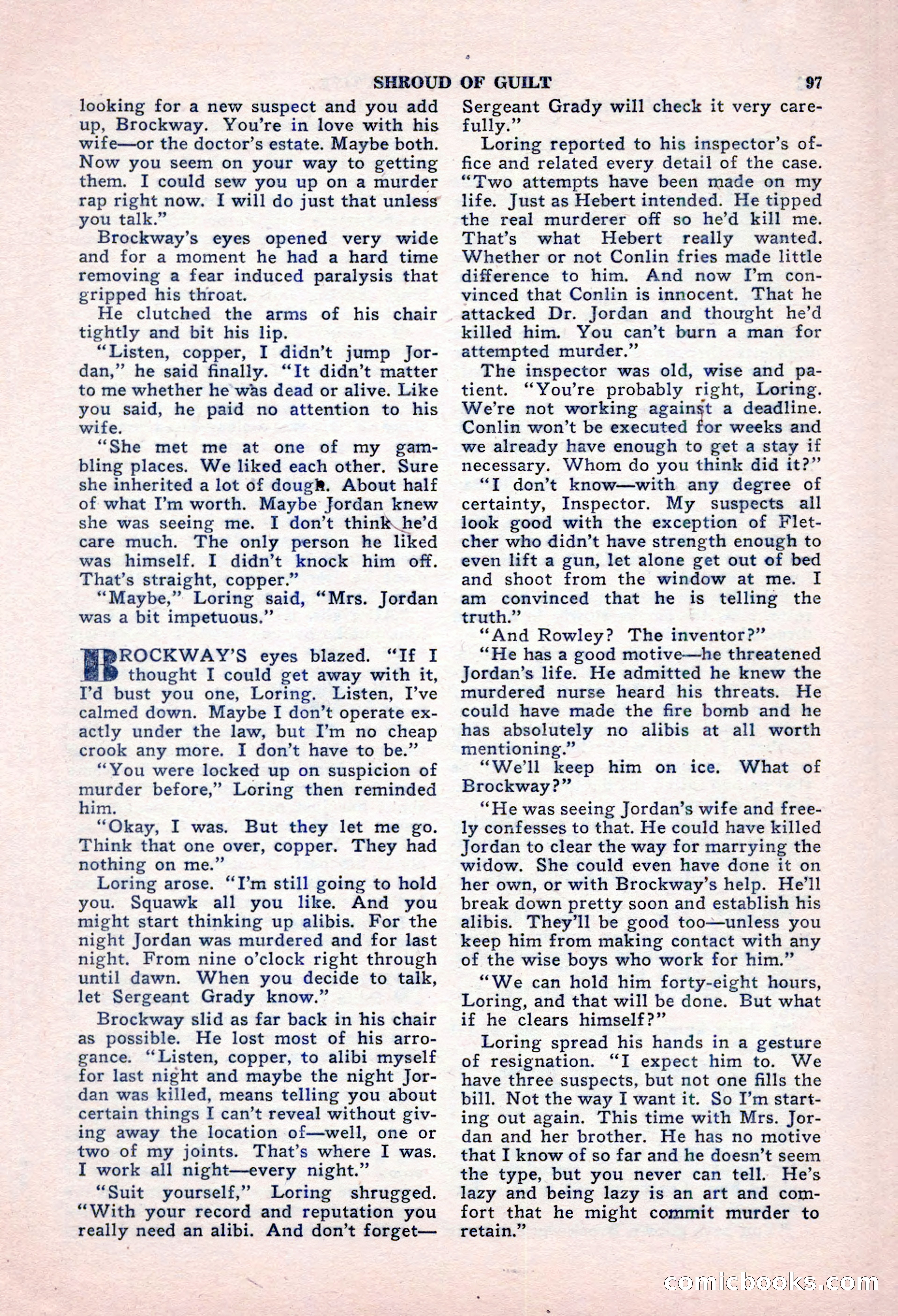 Black Book Detective, October 1947 — page 97 of 116