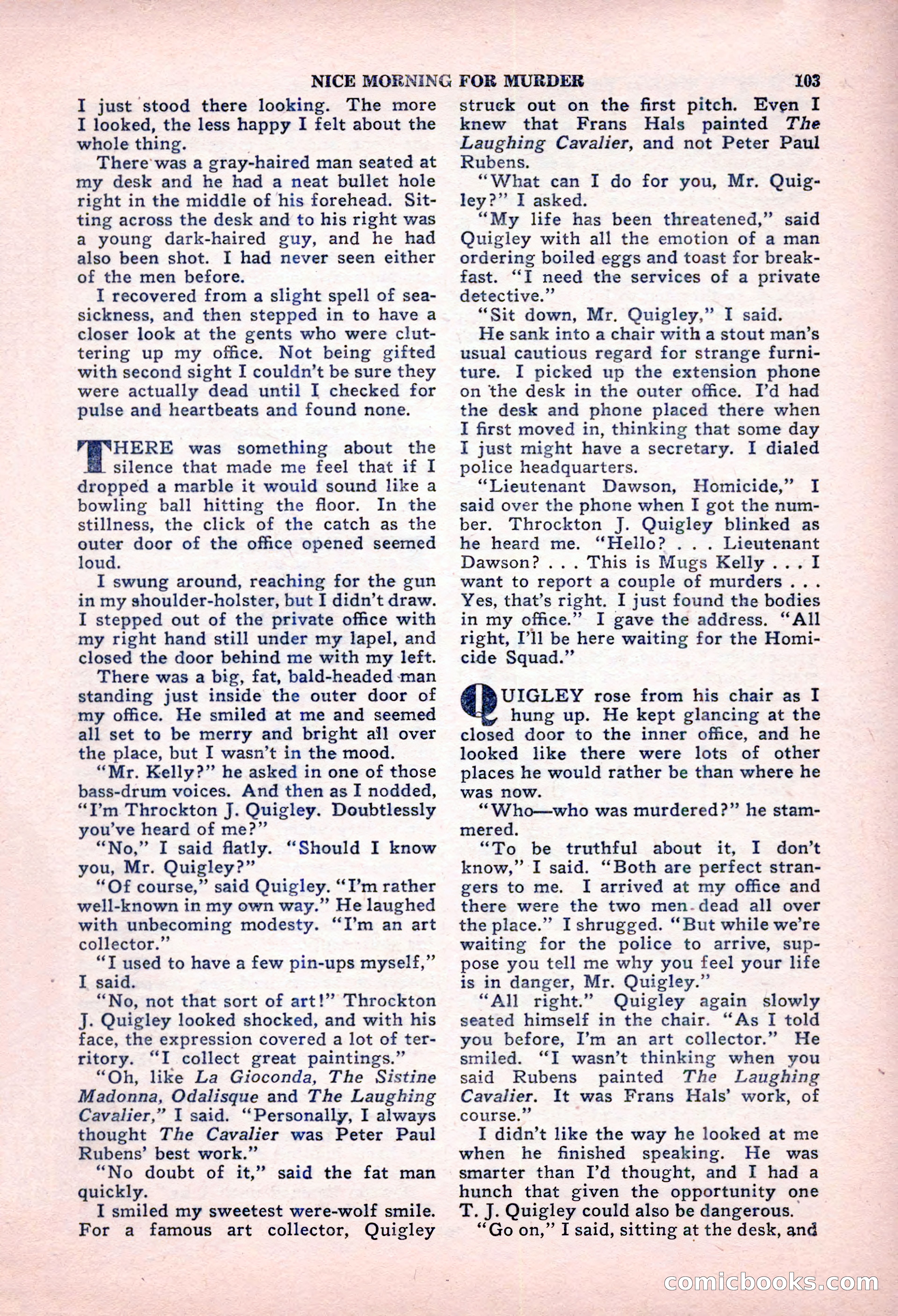 Black Book Detective, October 1947 — page 103 of 116