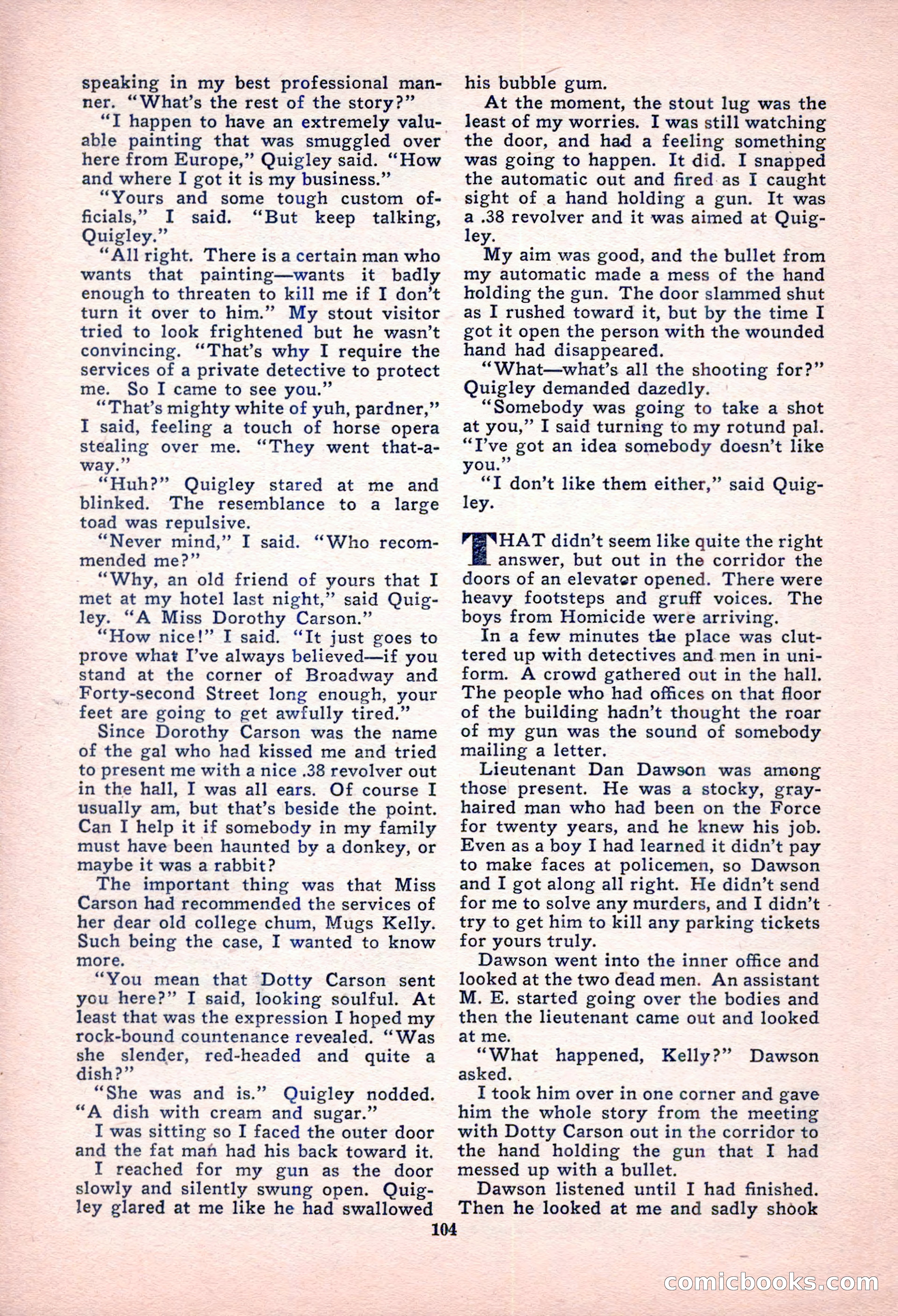 Black Book Detective, October 1947 — page 104 of 116