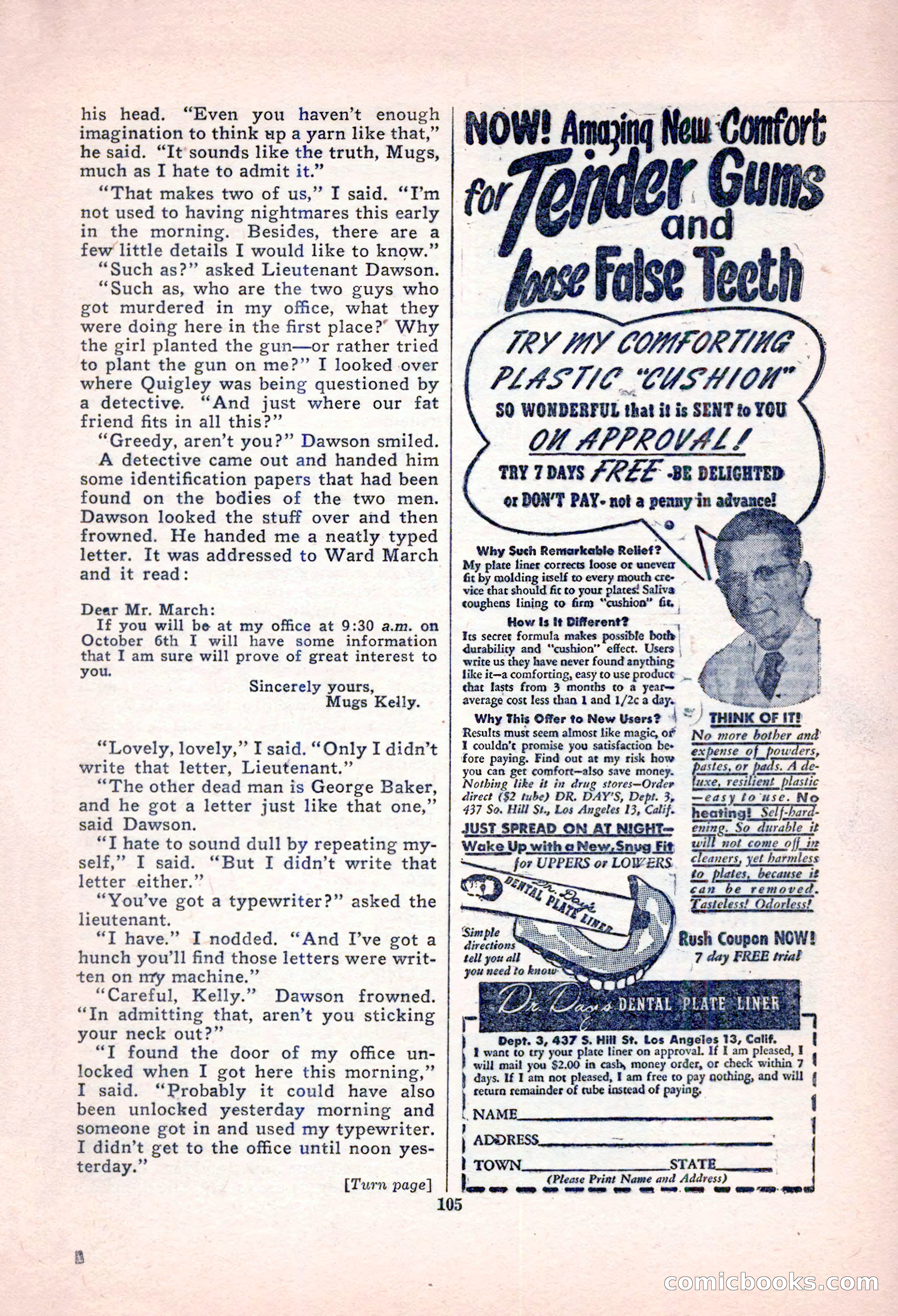 Black Book Detective, October 1947 — page 105 of 116