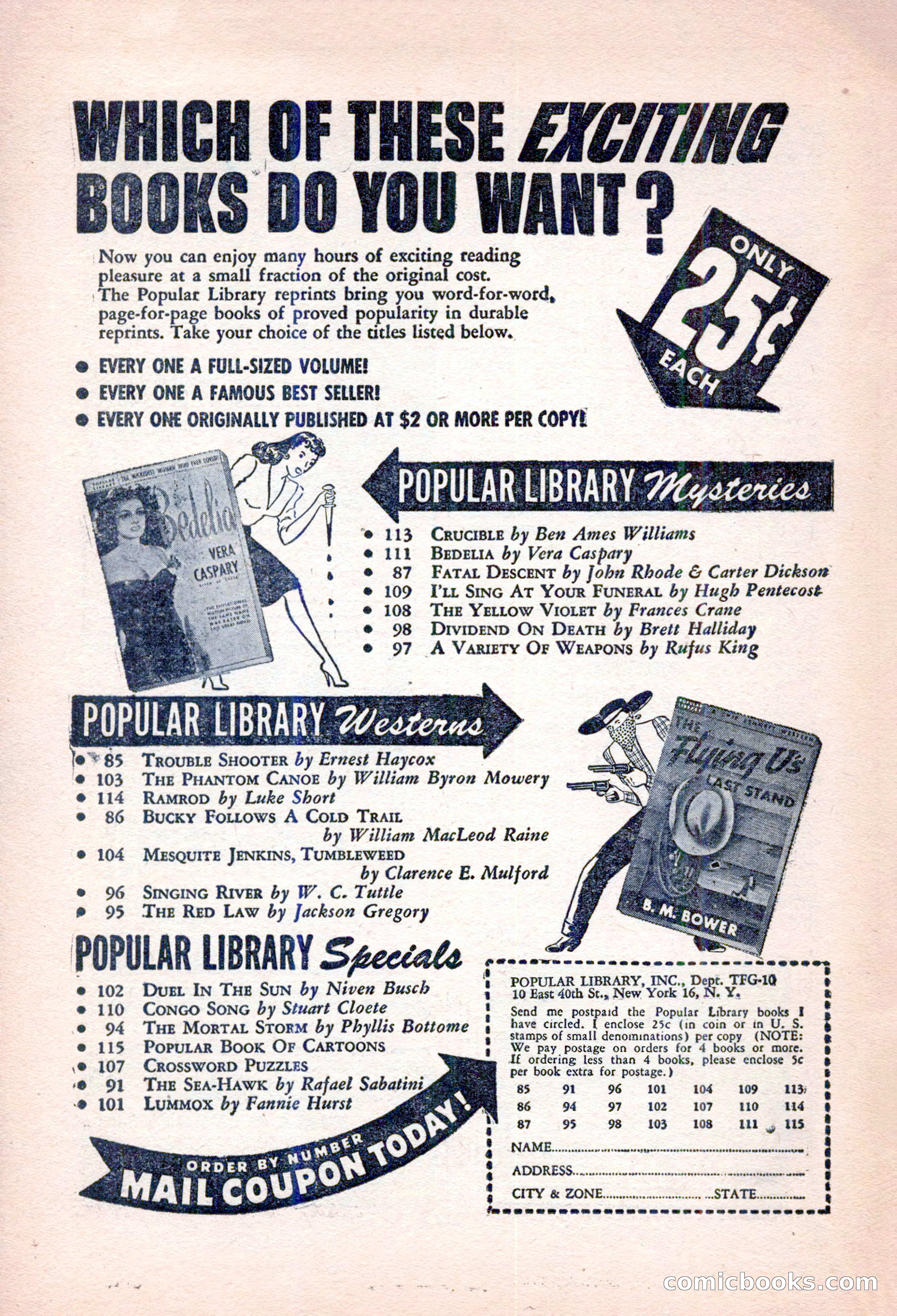Black Book Detective, October 1947 — page 114 of 116