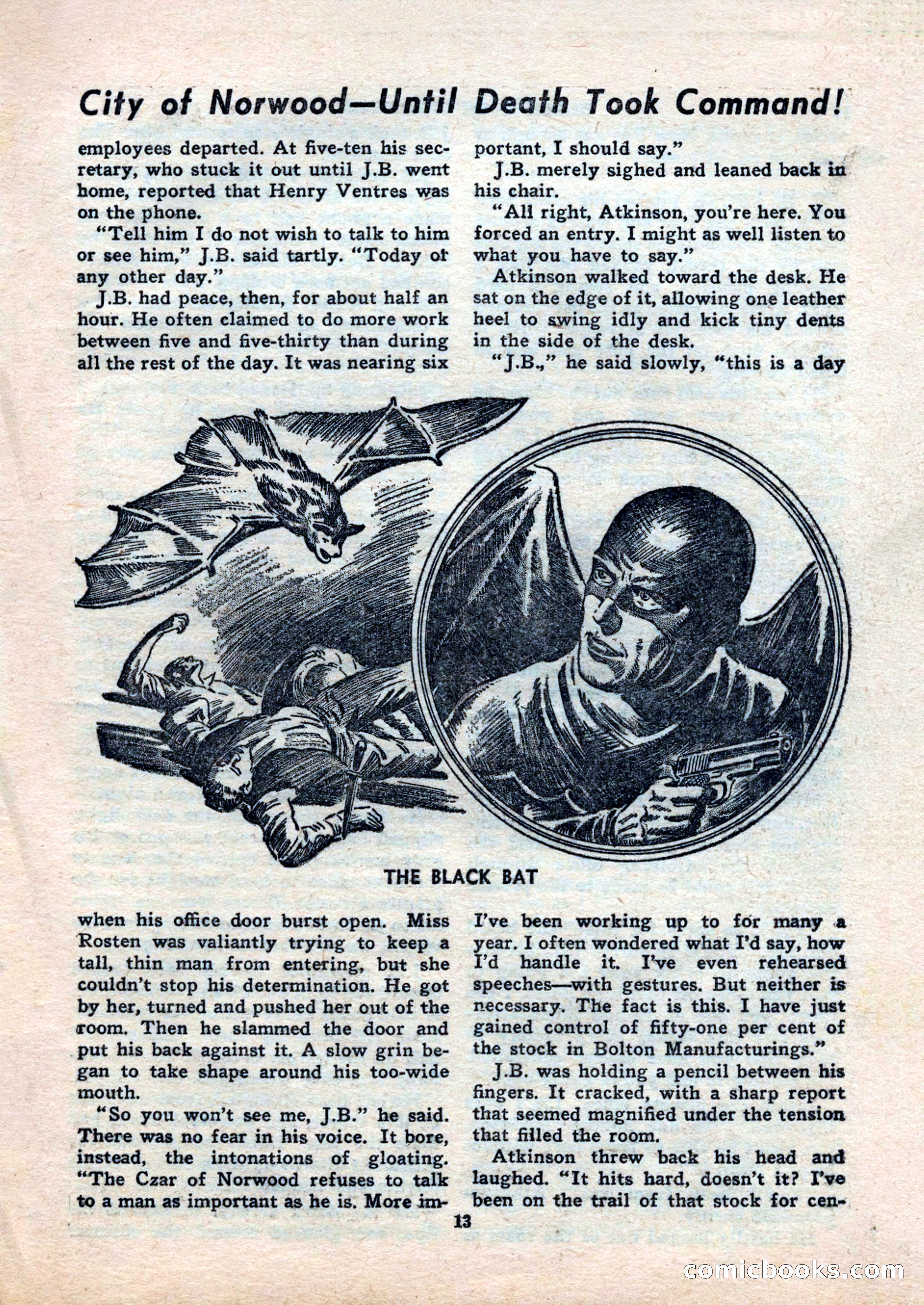 Black Book Detective, November 1948 — page 13 of 148