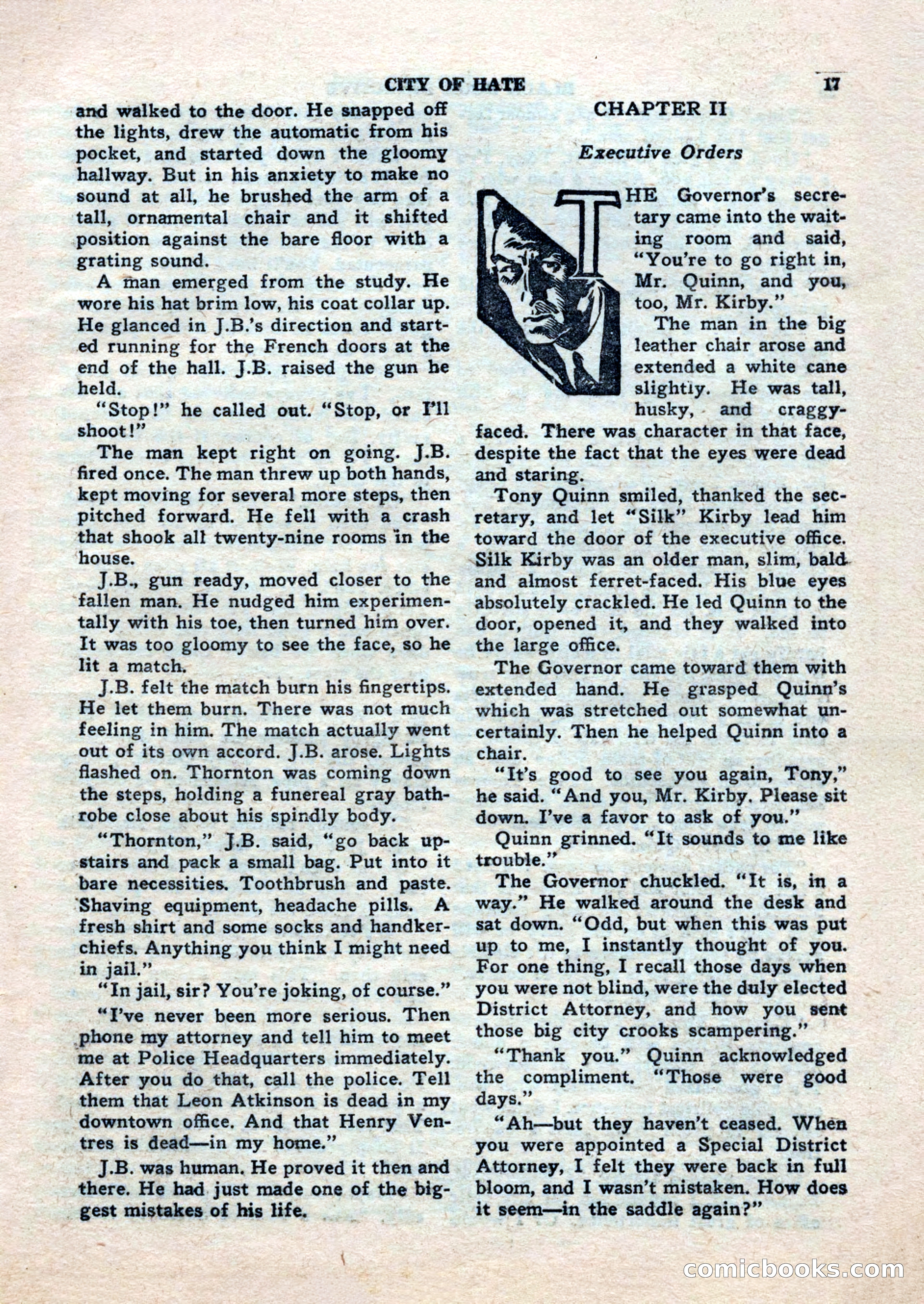 Black Book Detective, November 1948 — page 17 of 148